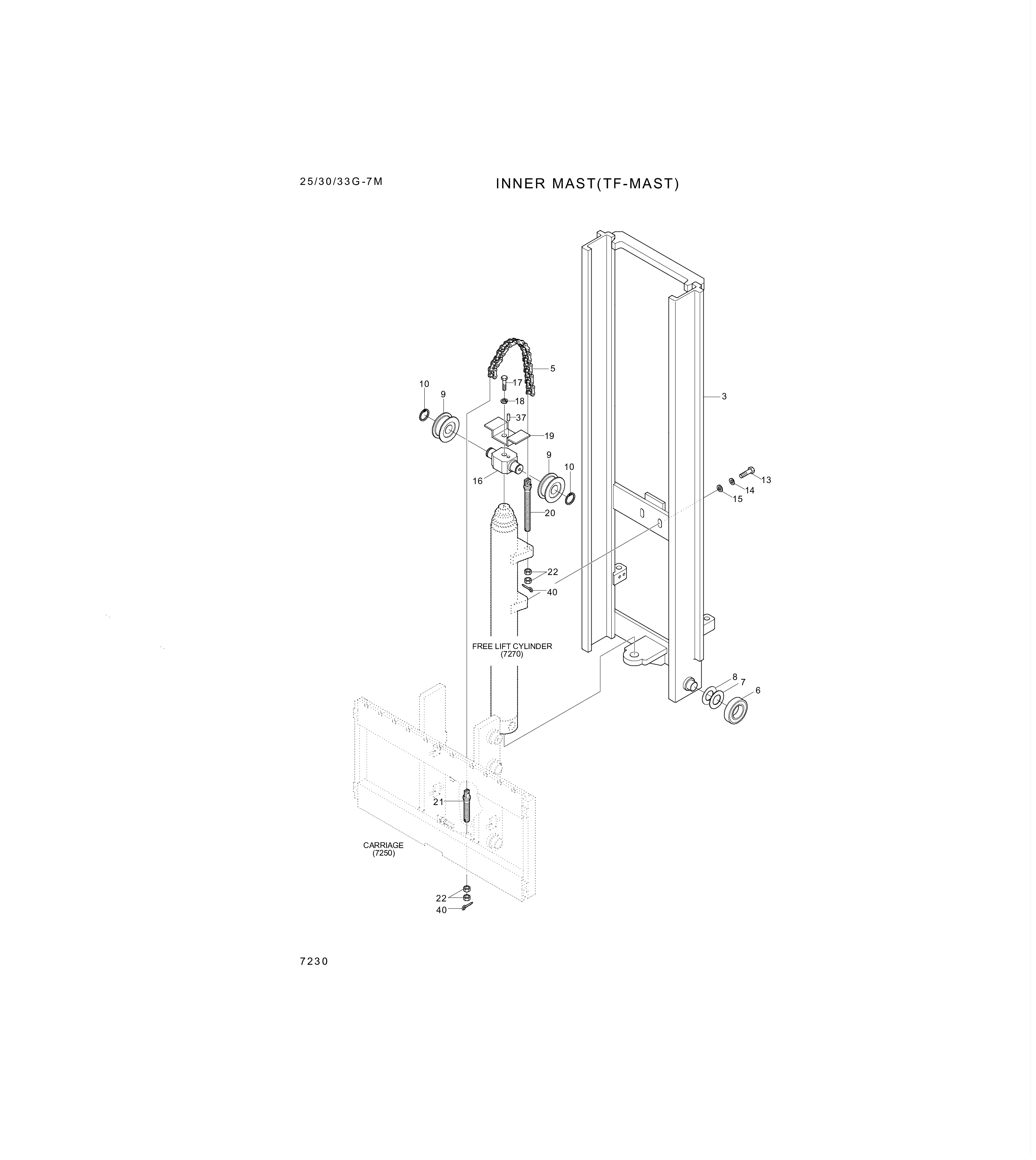 drawing for Hyundai Construction Equipment S206-181006 - NUT-HEX (figure 2)