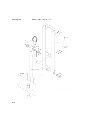 drawing for Hyundai Construction Equipment S461-320252 - PIN-SPLIT (figure 5)