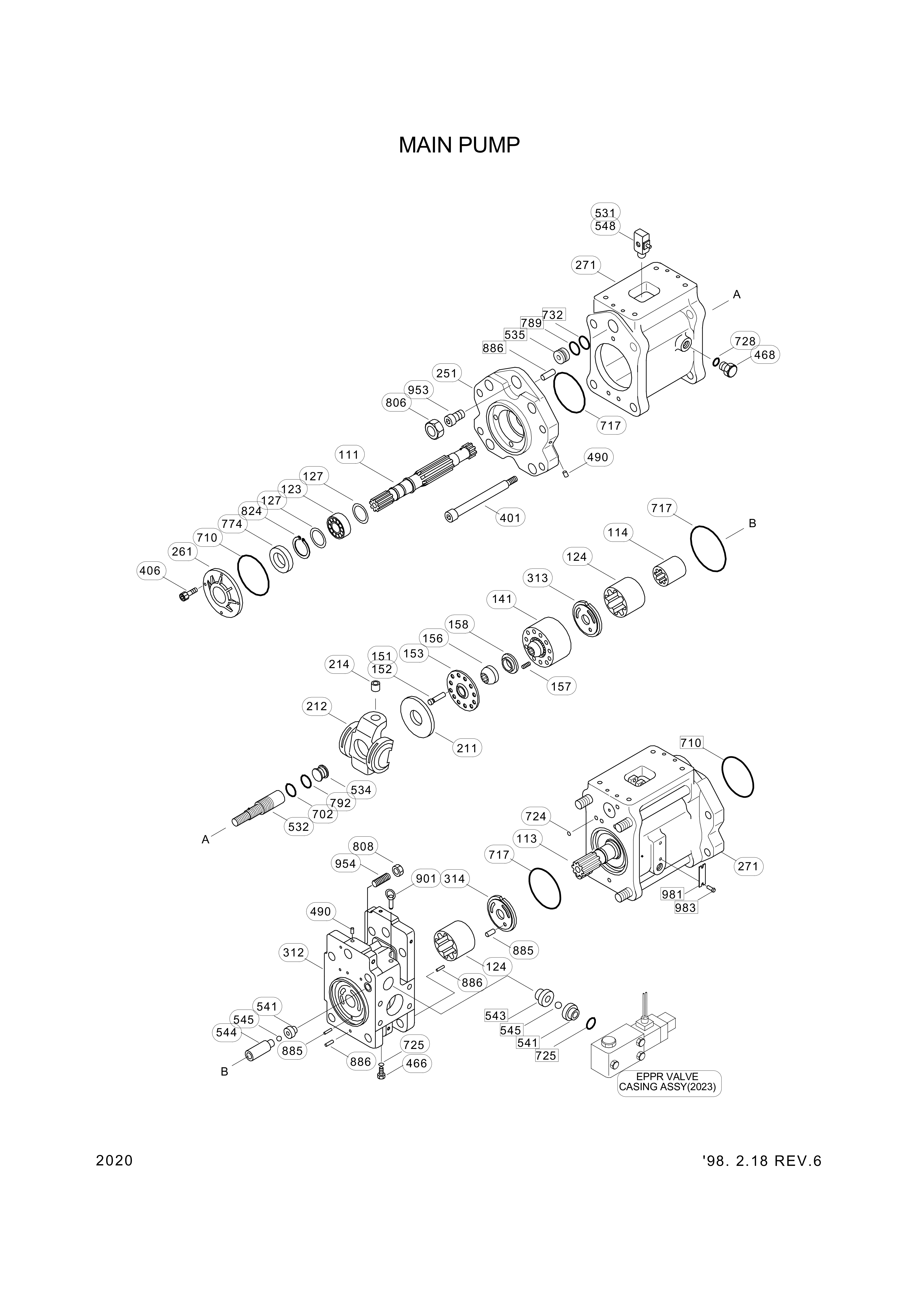 drawing for Hyundai Construction Equipment 205924 - SCREW-RIVET (figure 5)