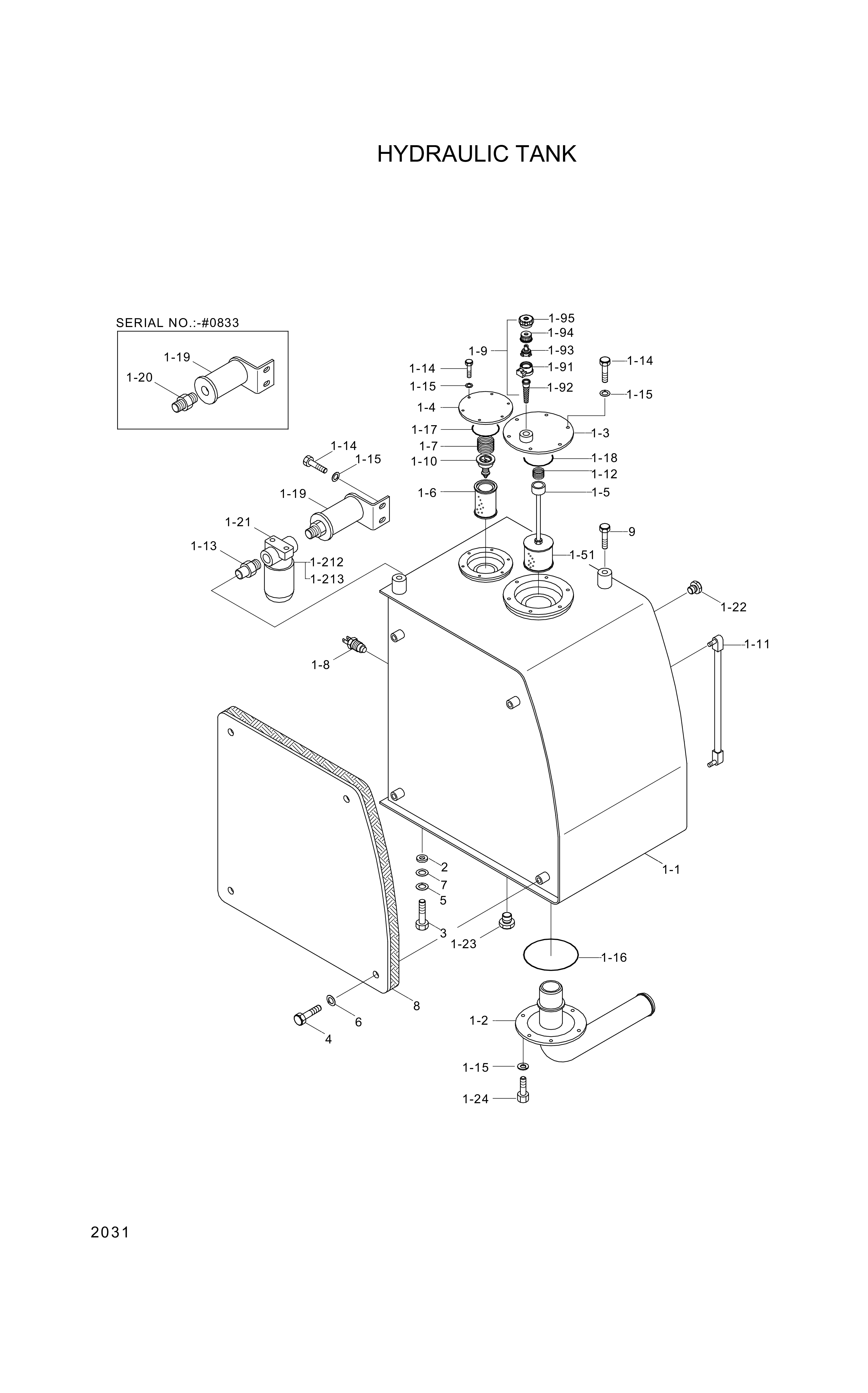 drawing for Hyundai Construction Equipment NFS7-01110 - ELEMENT (figure 3)