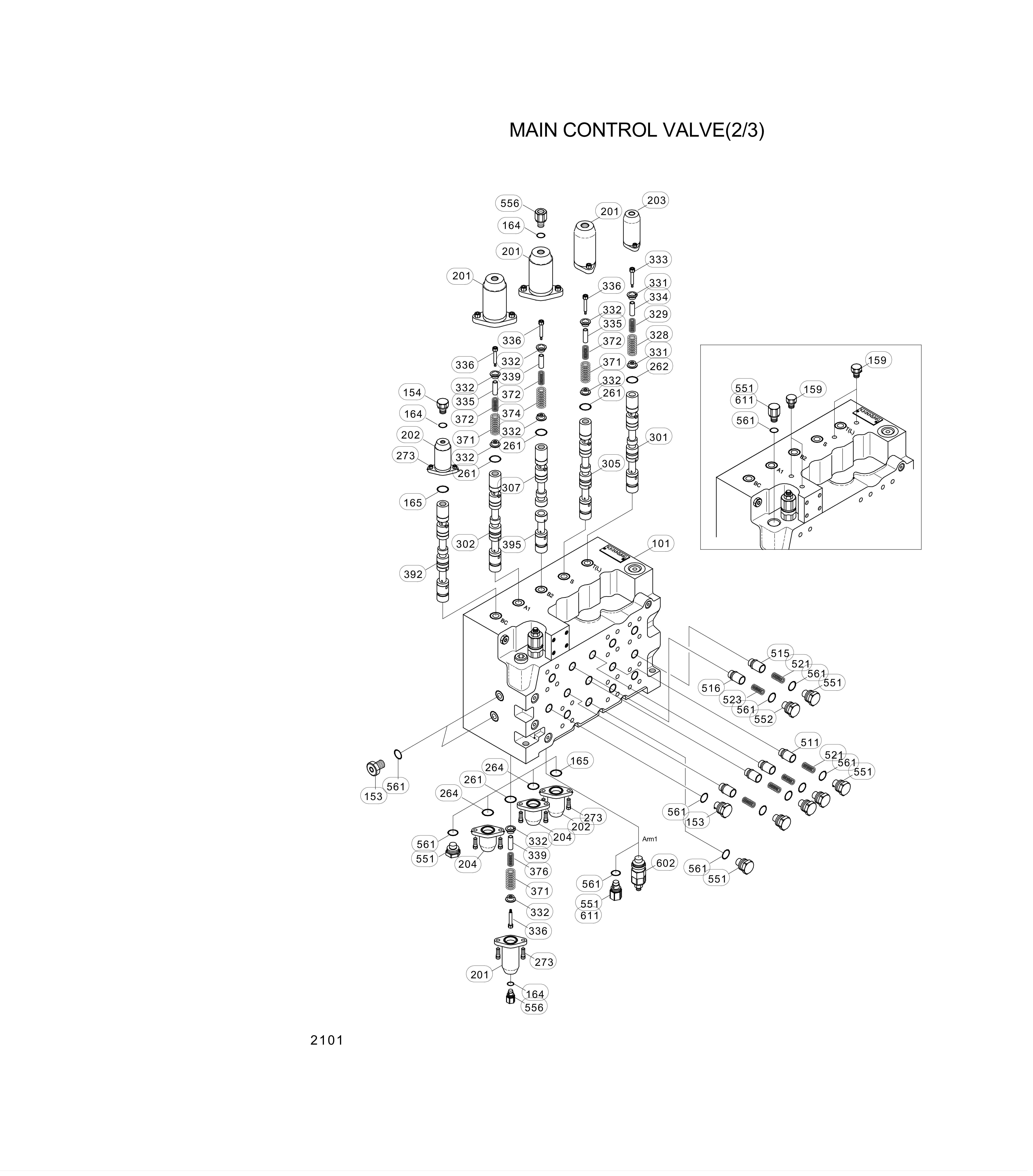 drawing for Hyundai Construction Equipment PT-1/8 - PLUG (figure 3)