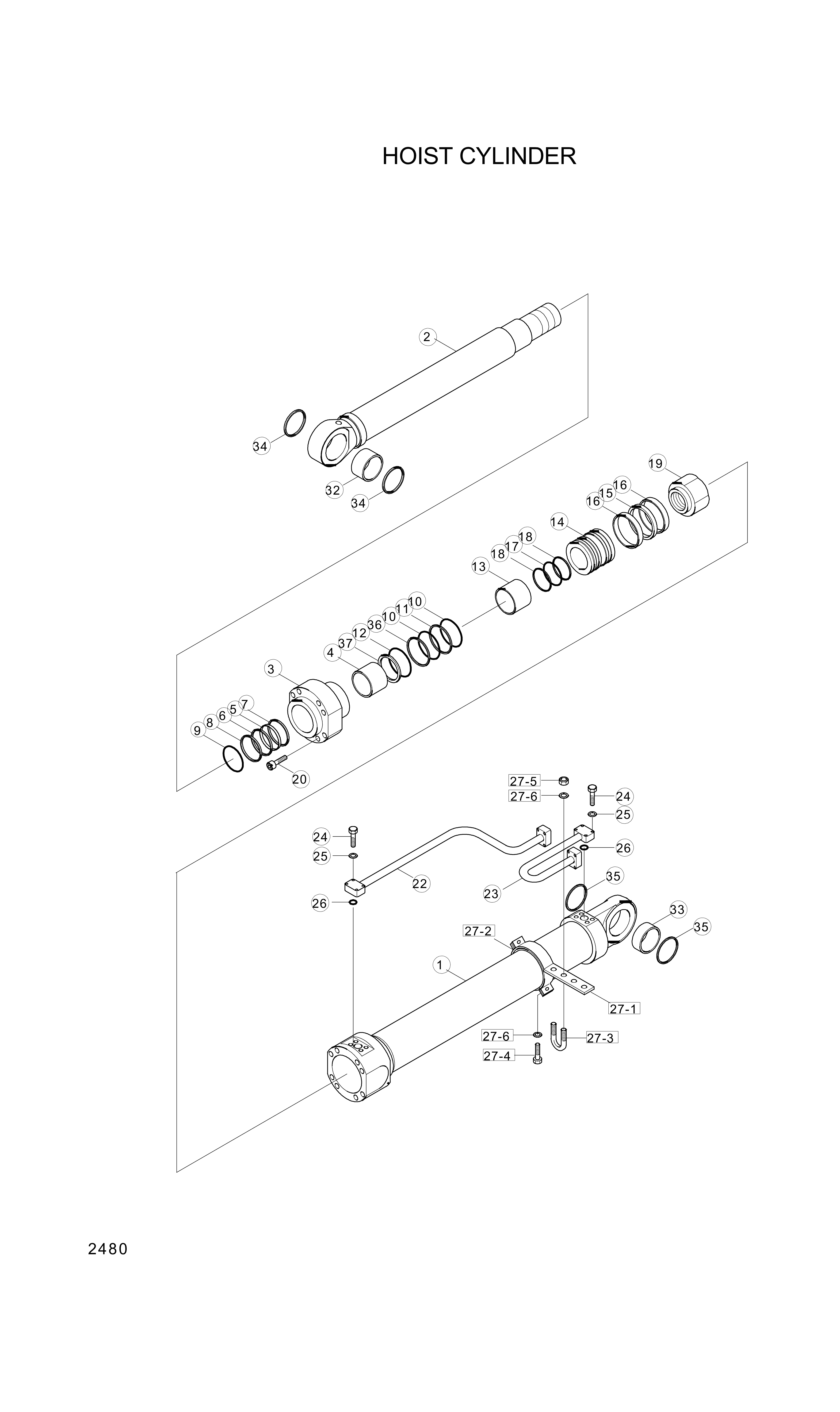 drawing for Hyundai Construction Equipment 000031 - BAND SUB (figure 1)