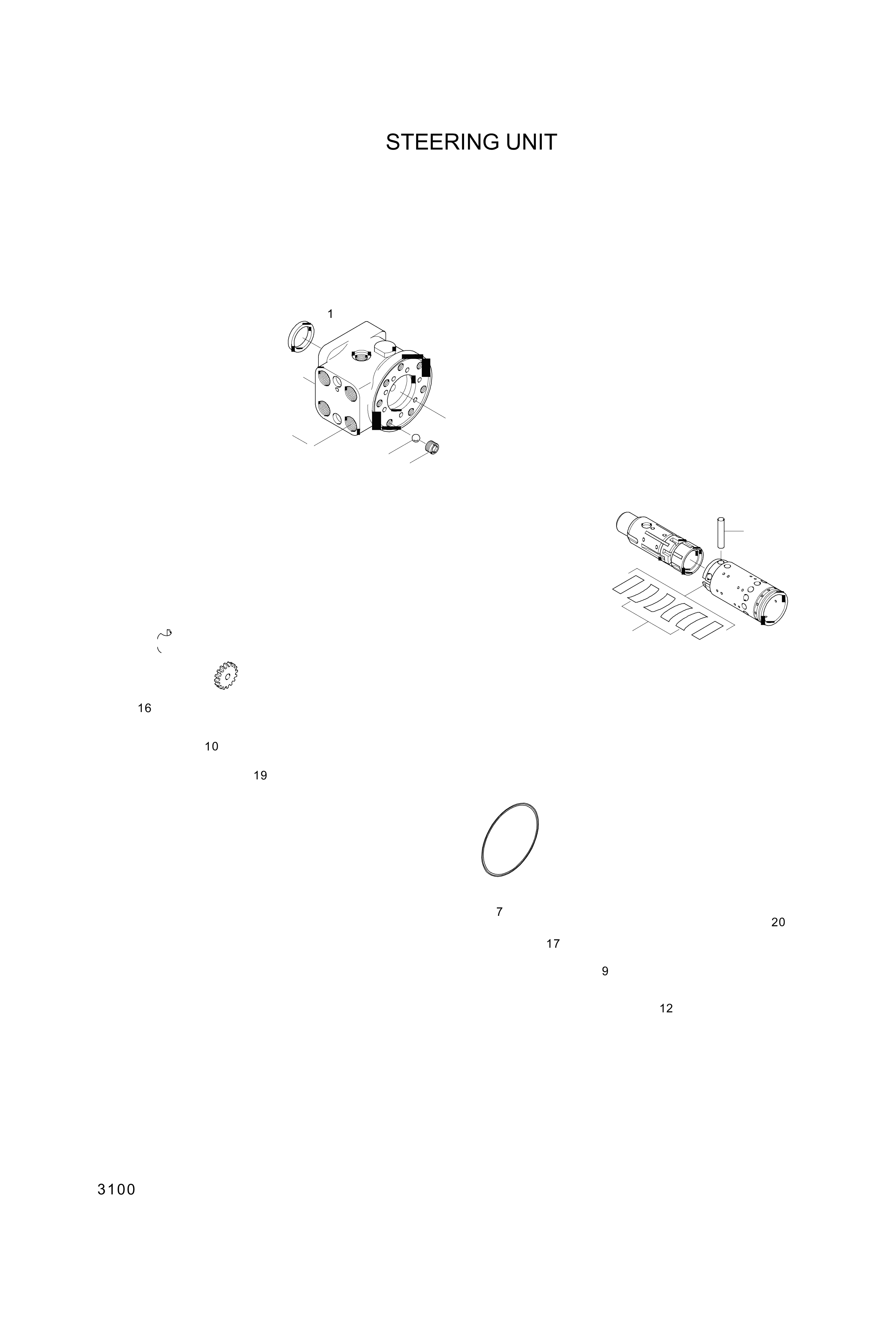 drawing for Hyundai Construction Equipment 204211A - Cap-End (figure 5)