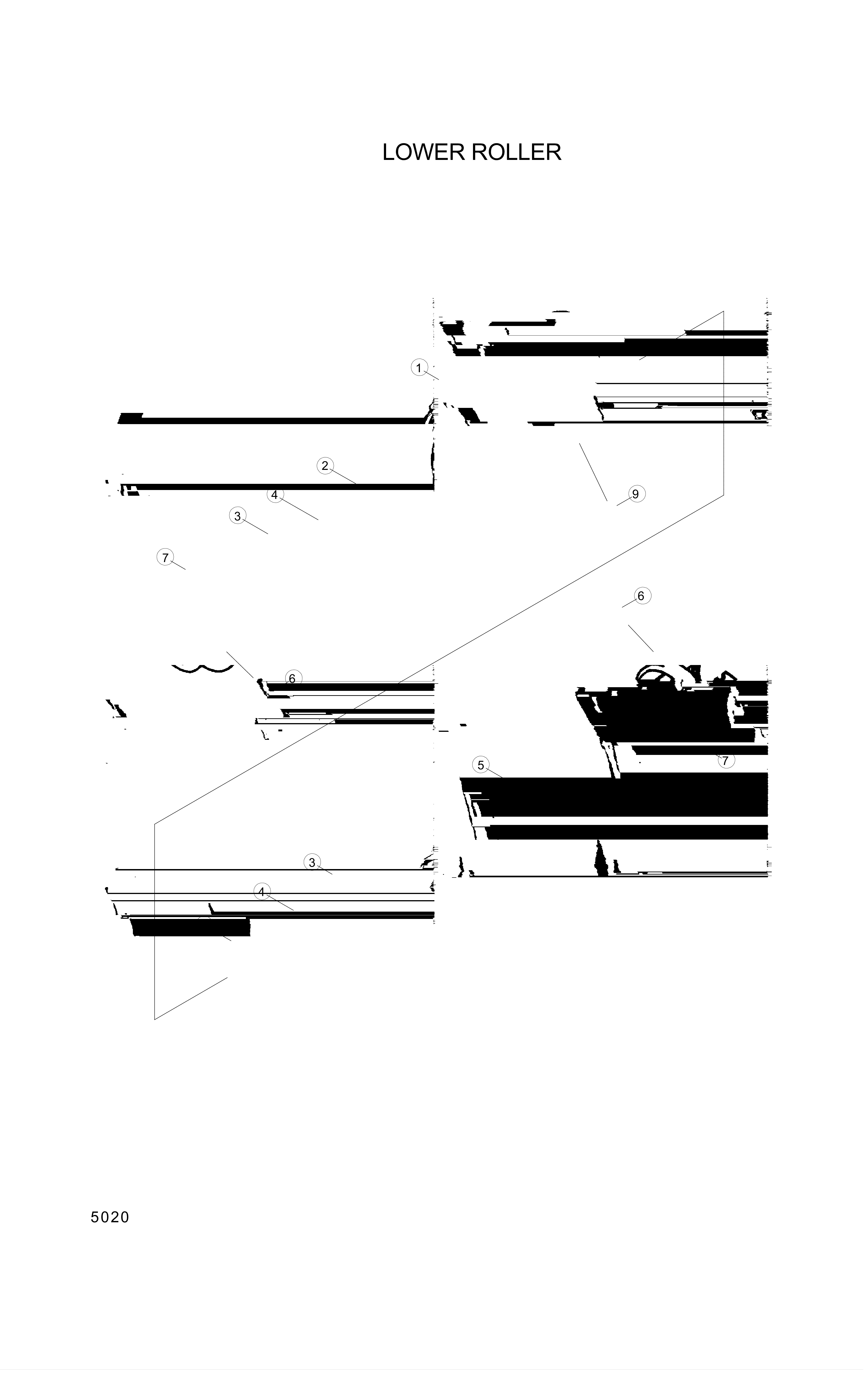 drawing for Hyundai Construction Equipment E181-22030 - SEAL SET (figure 2)