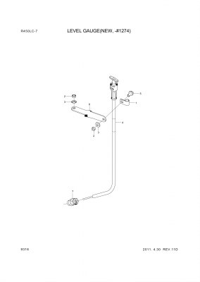 drawing for Hyundai Construction Equipment YUBP-06519 - SCREW-CAP (figure 2)