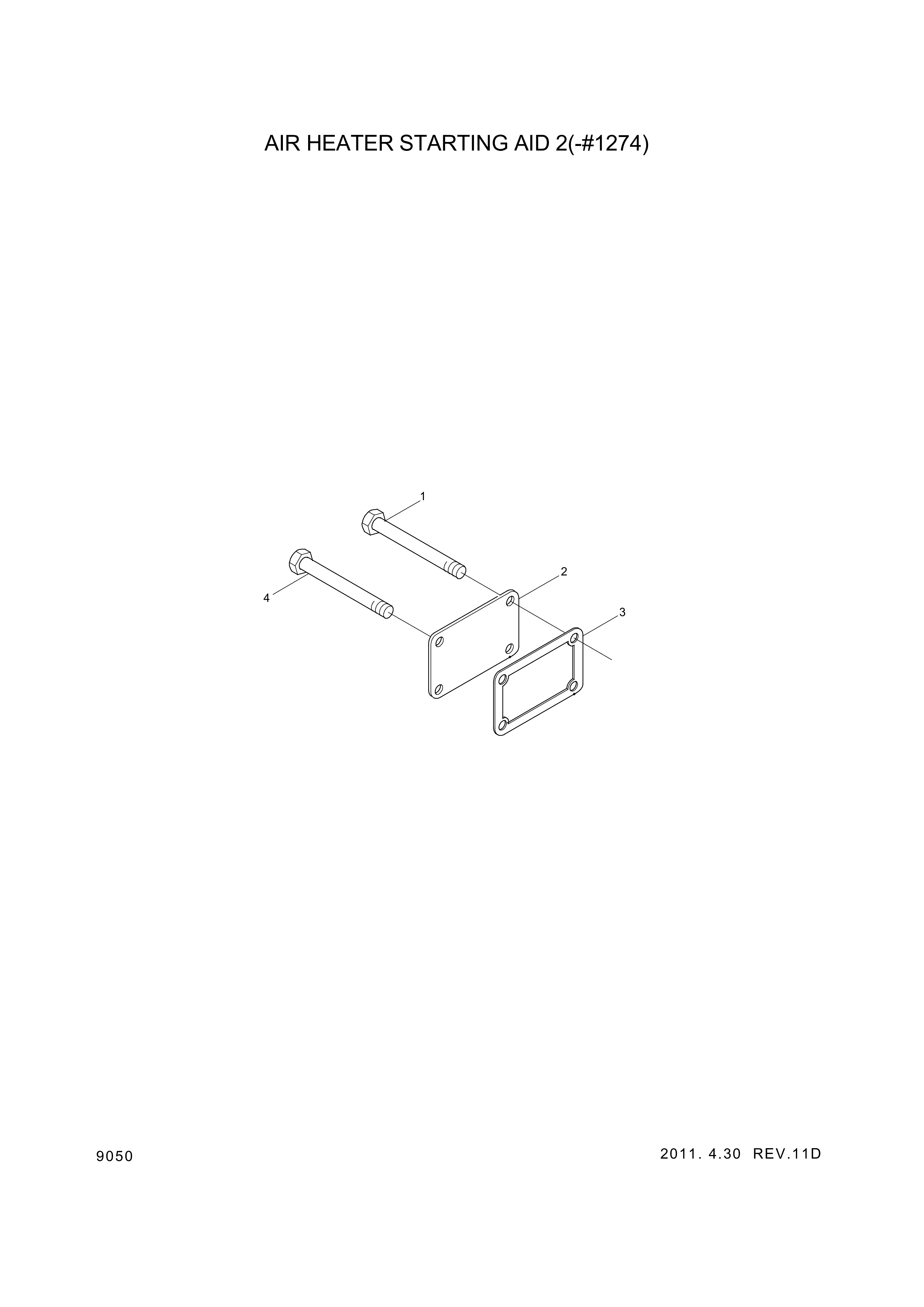 drawing for Hyundai Construction Equipment YUBP-06817 - GASKET (figure 2)