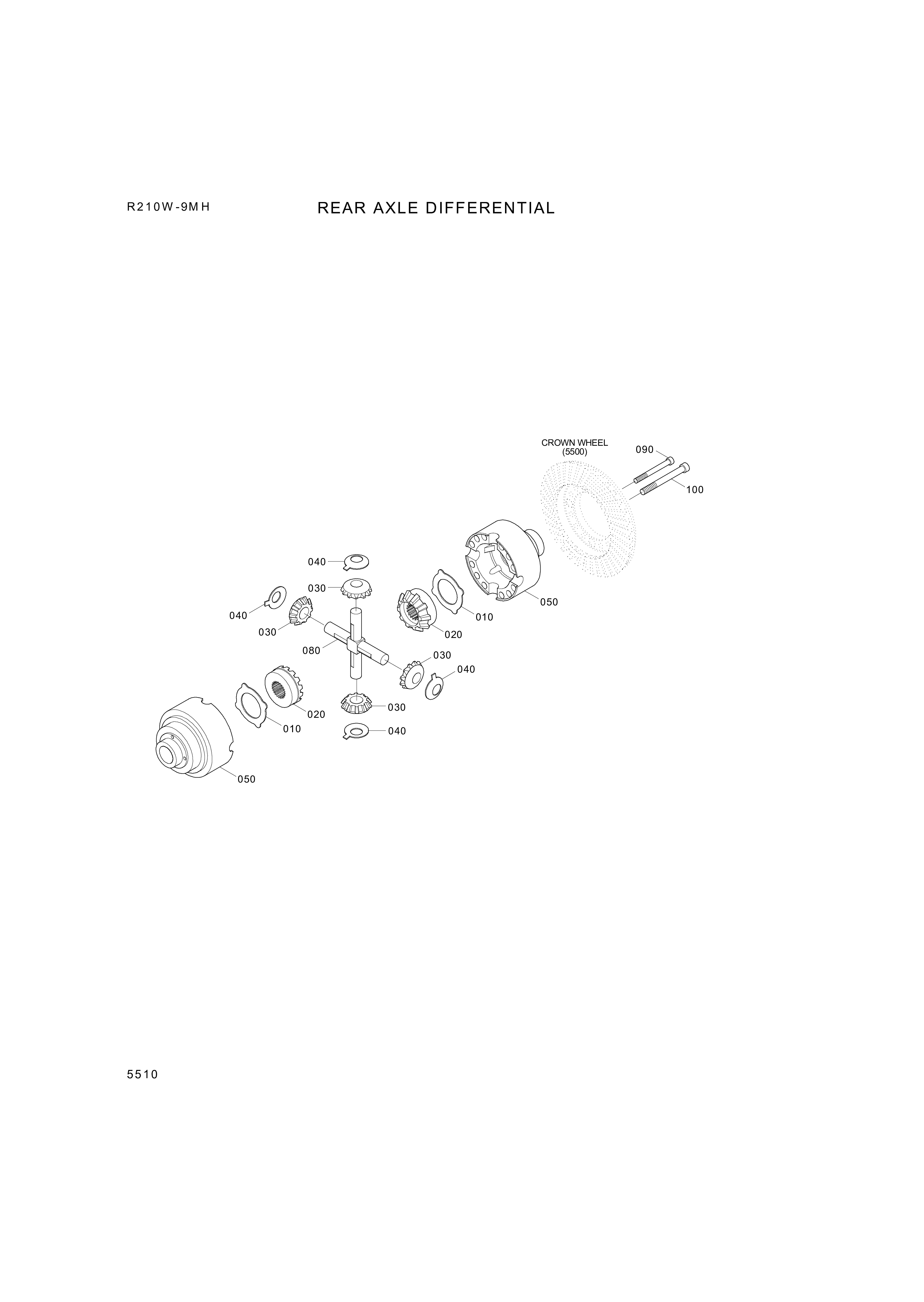 drawing for Hyundai Construction Equipment ZGAQ-03201 - SCREW-CAP (figure 1)