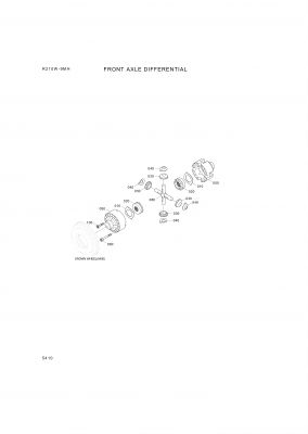 drawing for Hyundai Construction Equipment ZGAQ-03201 - SCREW-CAP (figure 2)