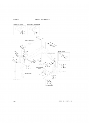 drawing for Hyundai Construction Equipment 61M9-00300 - PLATE-LOCK (figure 1)