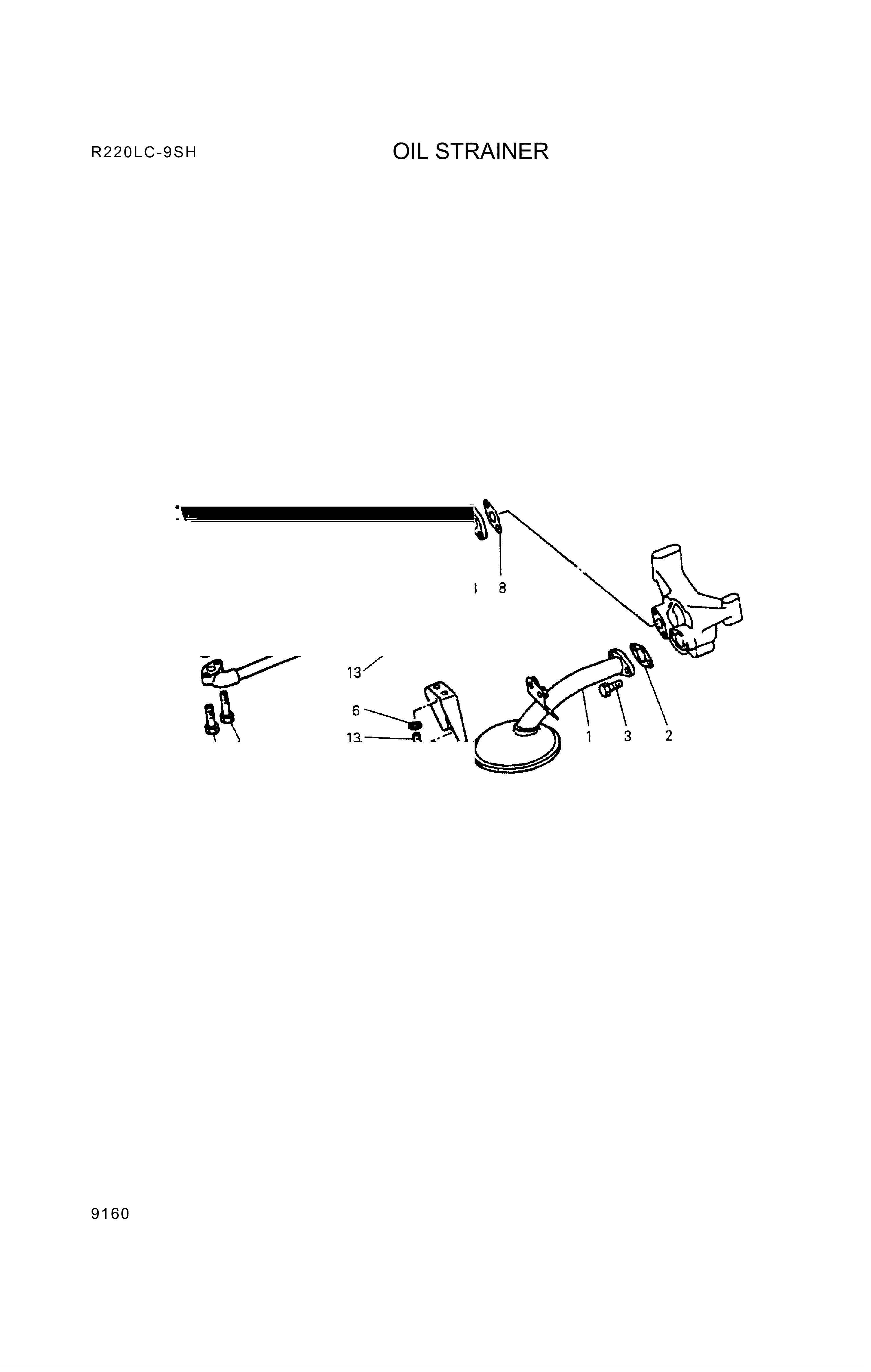 drawing for Hyundai Construction Equipment 11403-08221 - BOLT-FLANGE (figure 3)