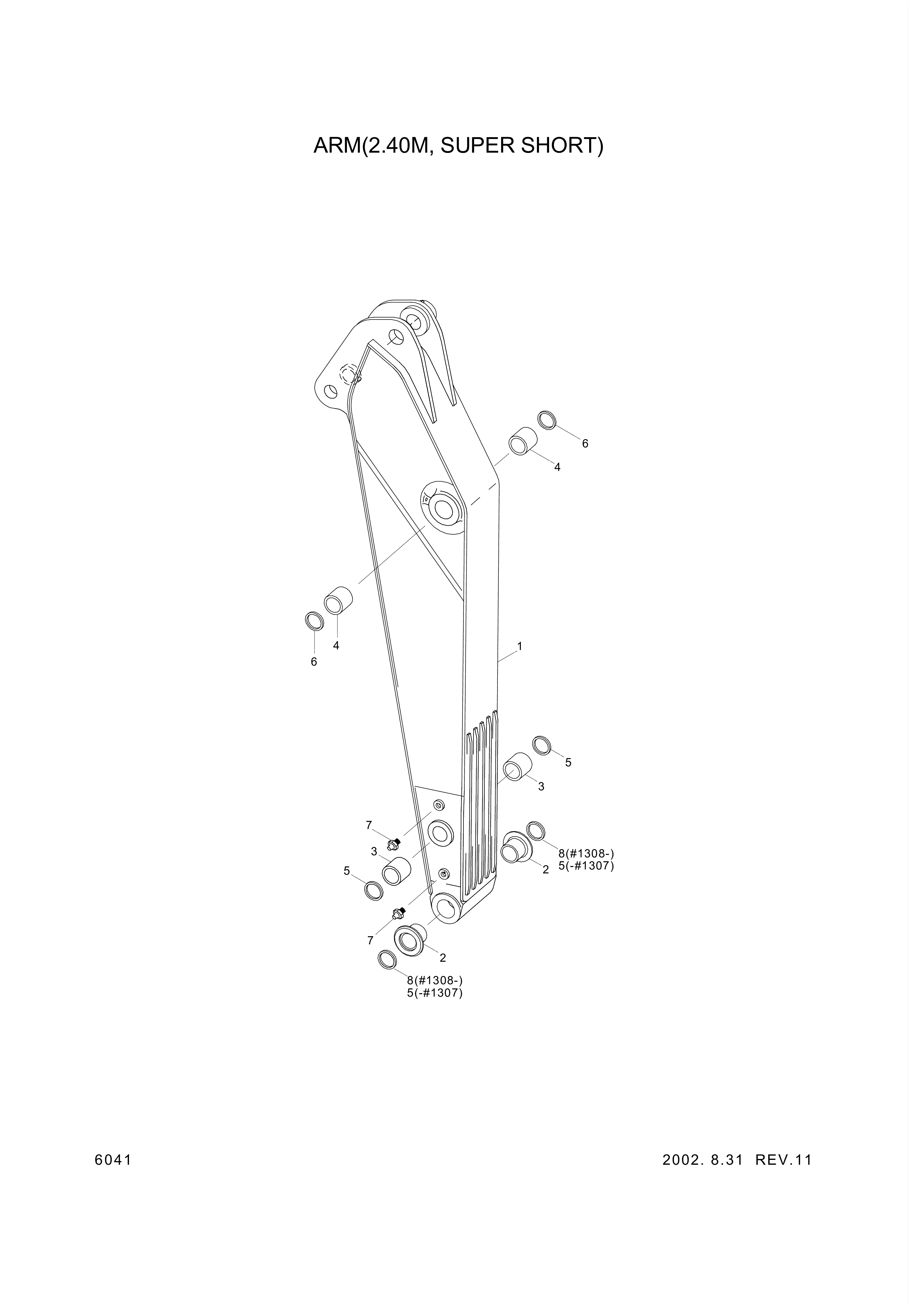 drawing for Hyundai Construction Equipment S700-100308 - SEAL-DUST (figure 3)