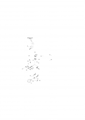 drawing for Hyundai Construction Equipment P930-063008 - HOSE ASSY-ORFS&THD (figure 1)