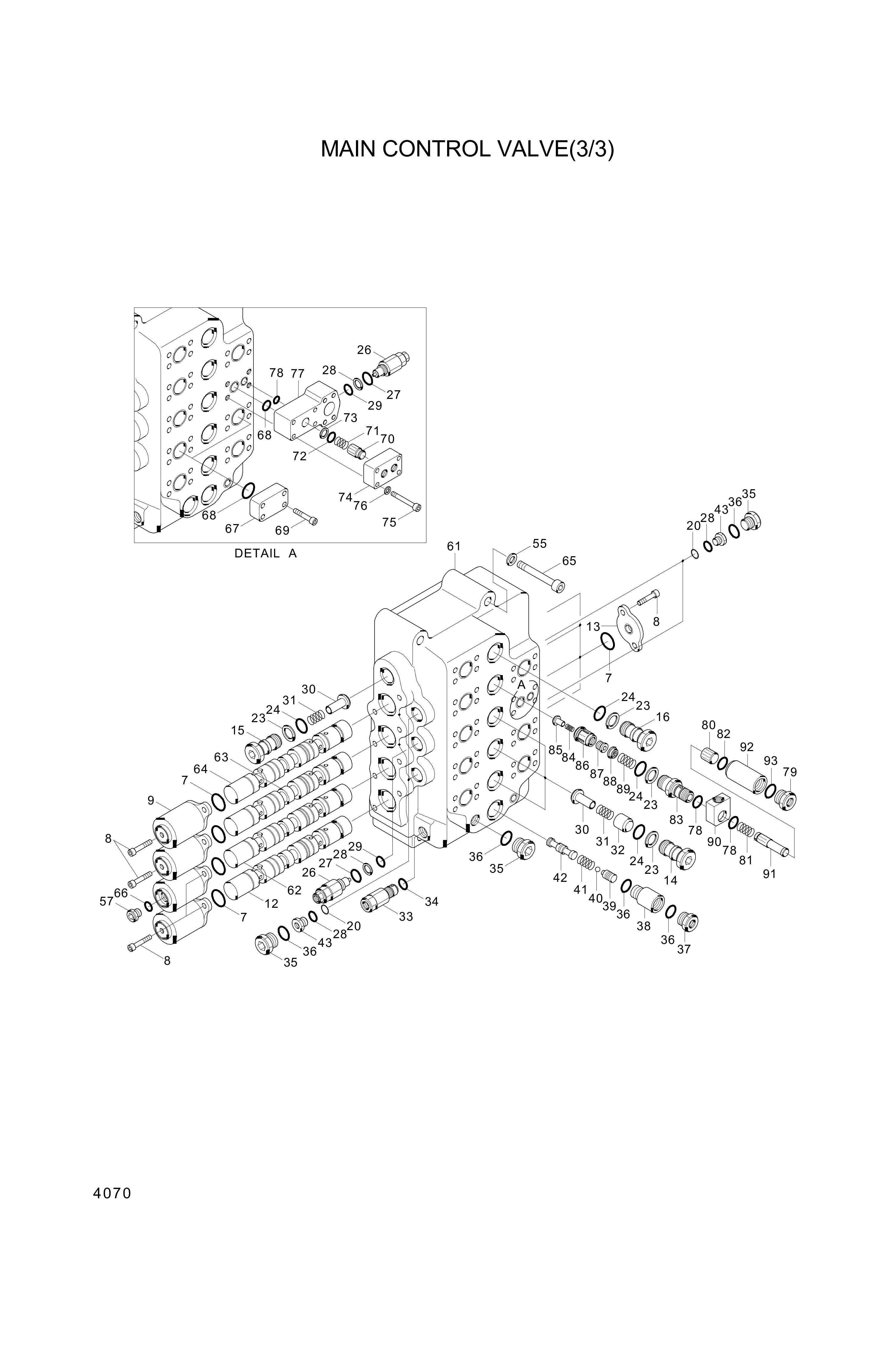 drawing for Hyundai Construction Equipment 3526-426 - CAP (figure 1)