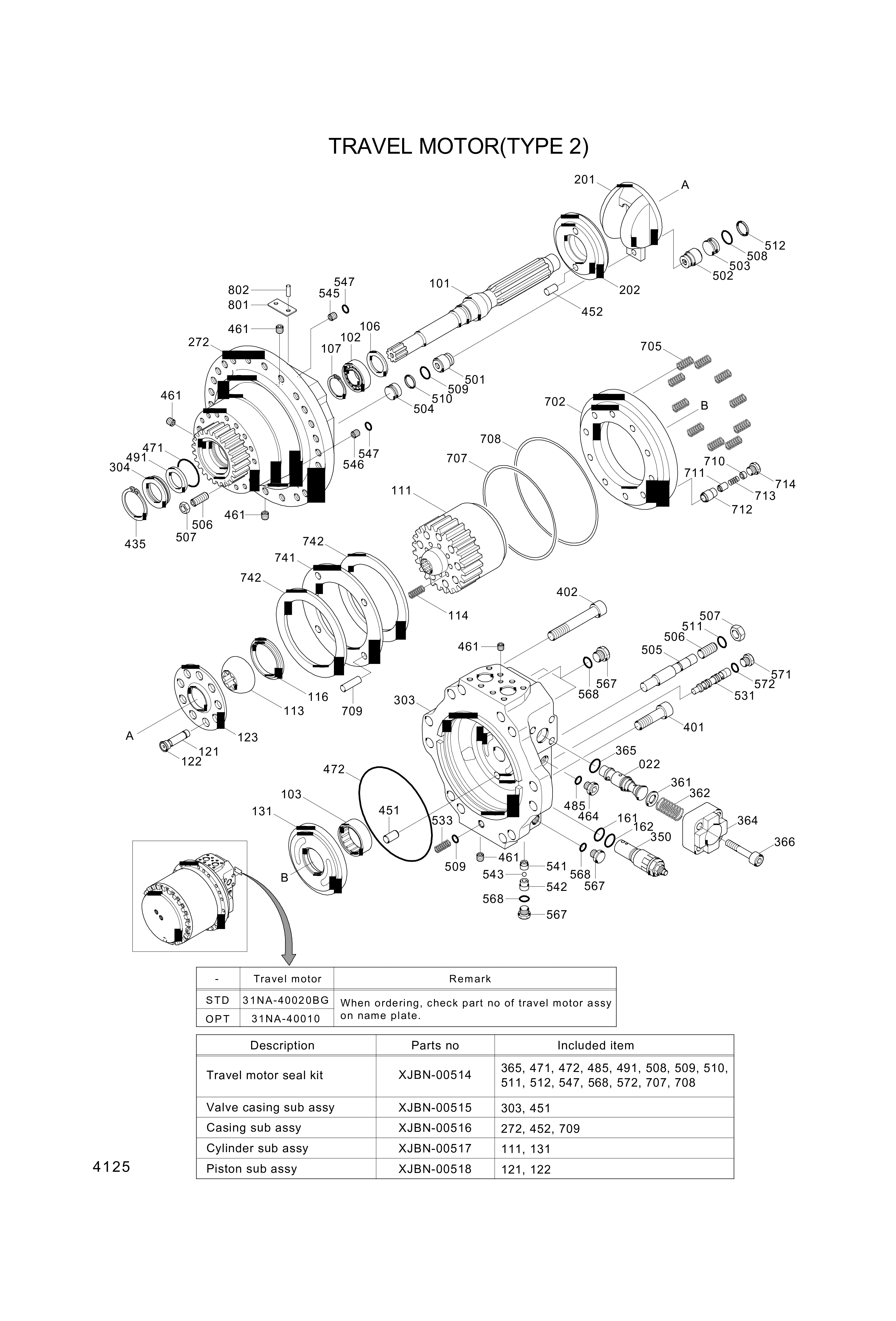 drawing for Hyundai Construction Equipment XJBN-00483 - PISTON-TILT (figure 1)