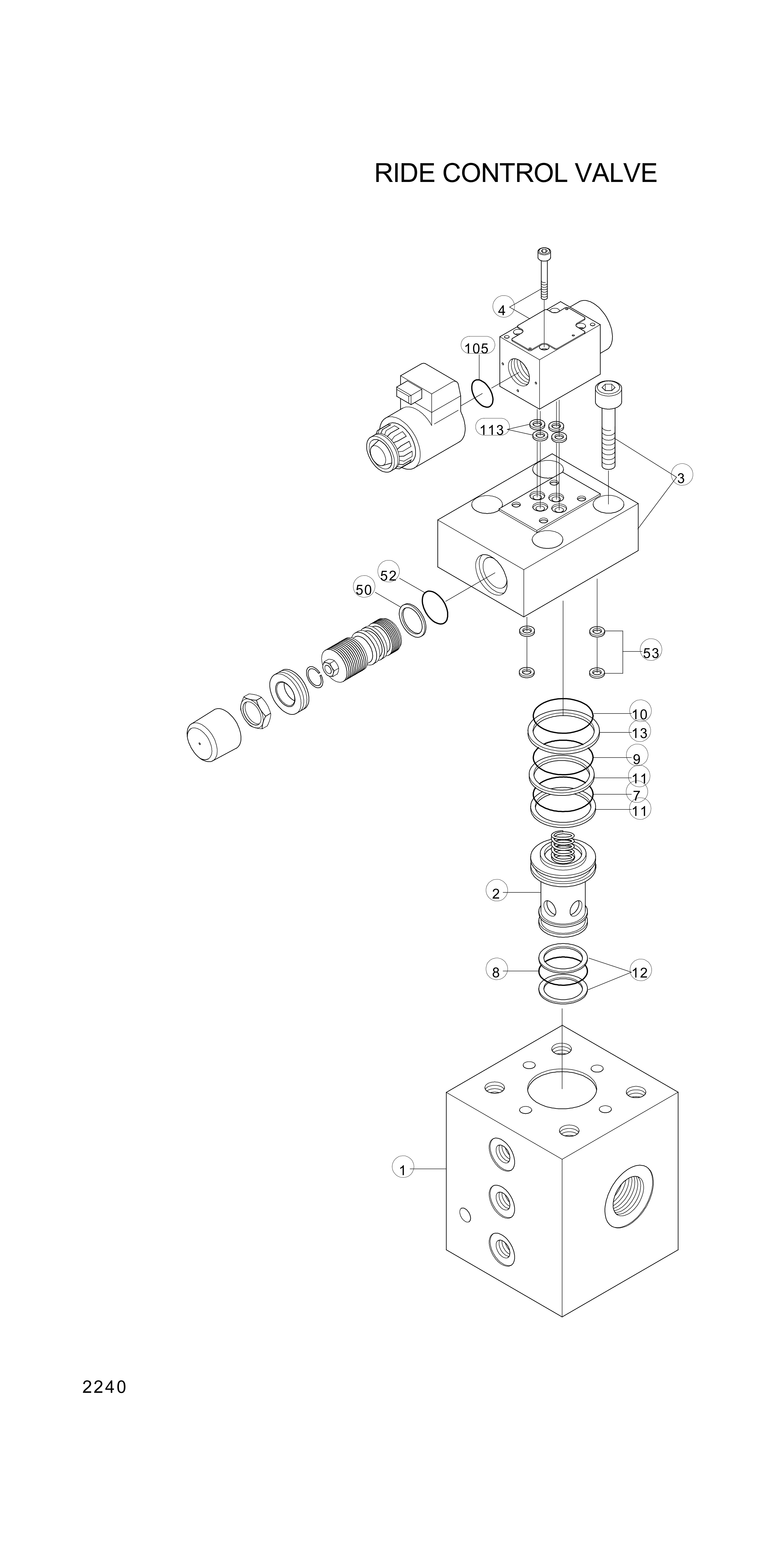 drawing for Hyundai Construction Equipment 924991 - HOUSING (figure 1)