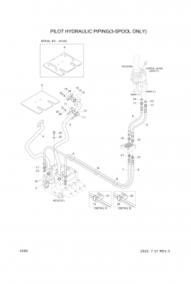 drawing for Hyundai Construction Equipment P101-104046 - CONNECTOR-LONG (figure 1)