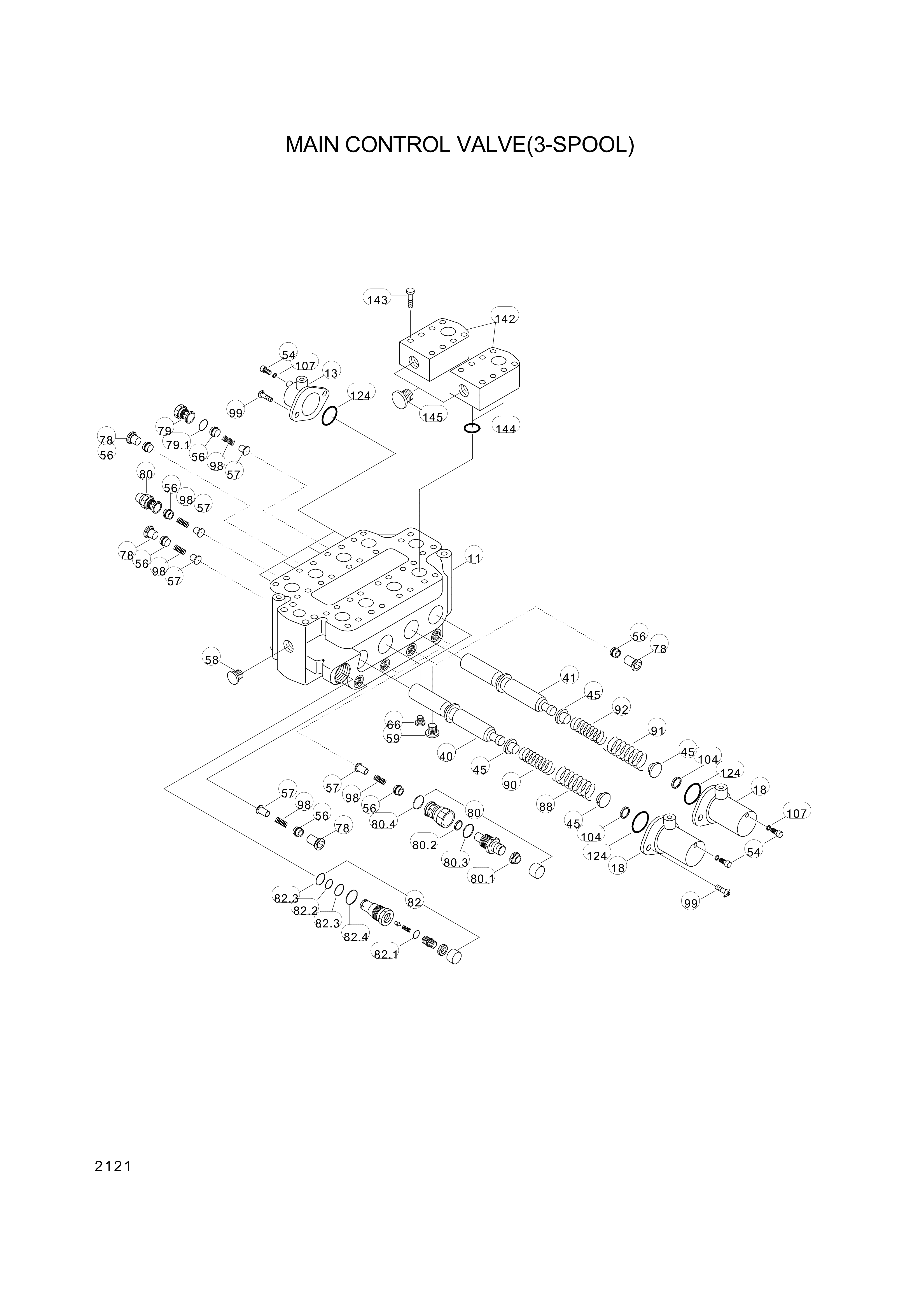 drawing for Hyundai Construction Equipment 003233 - BOLT (figure 1)