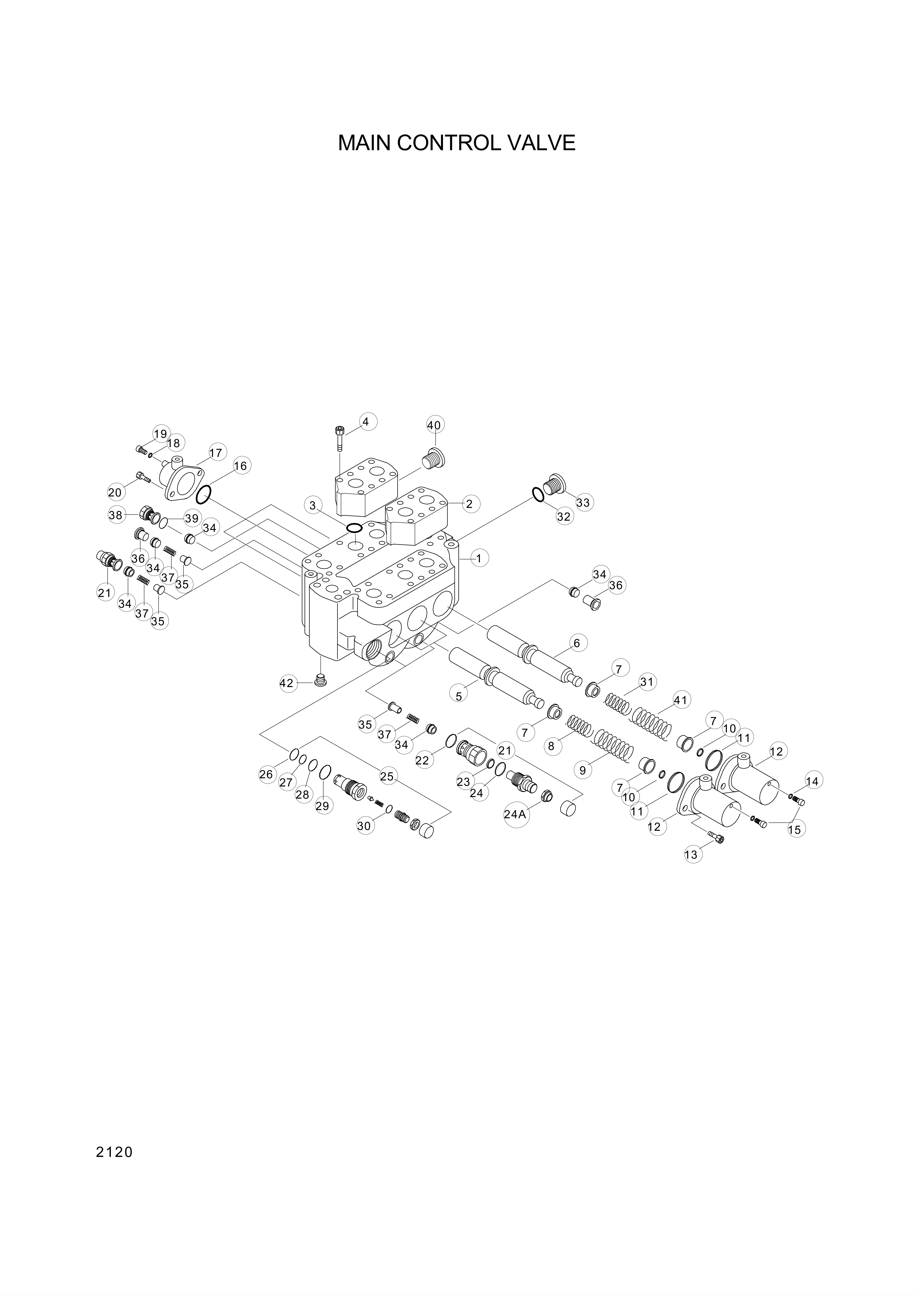 drawing for Hyundai Construction Equipment 003233 - BOLT (figure 2)