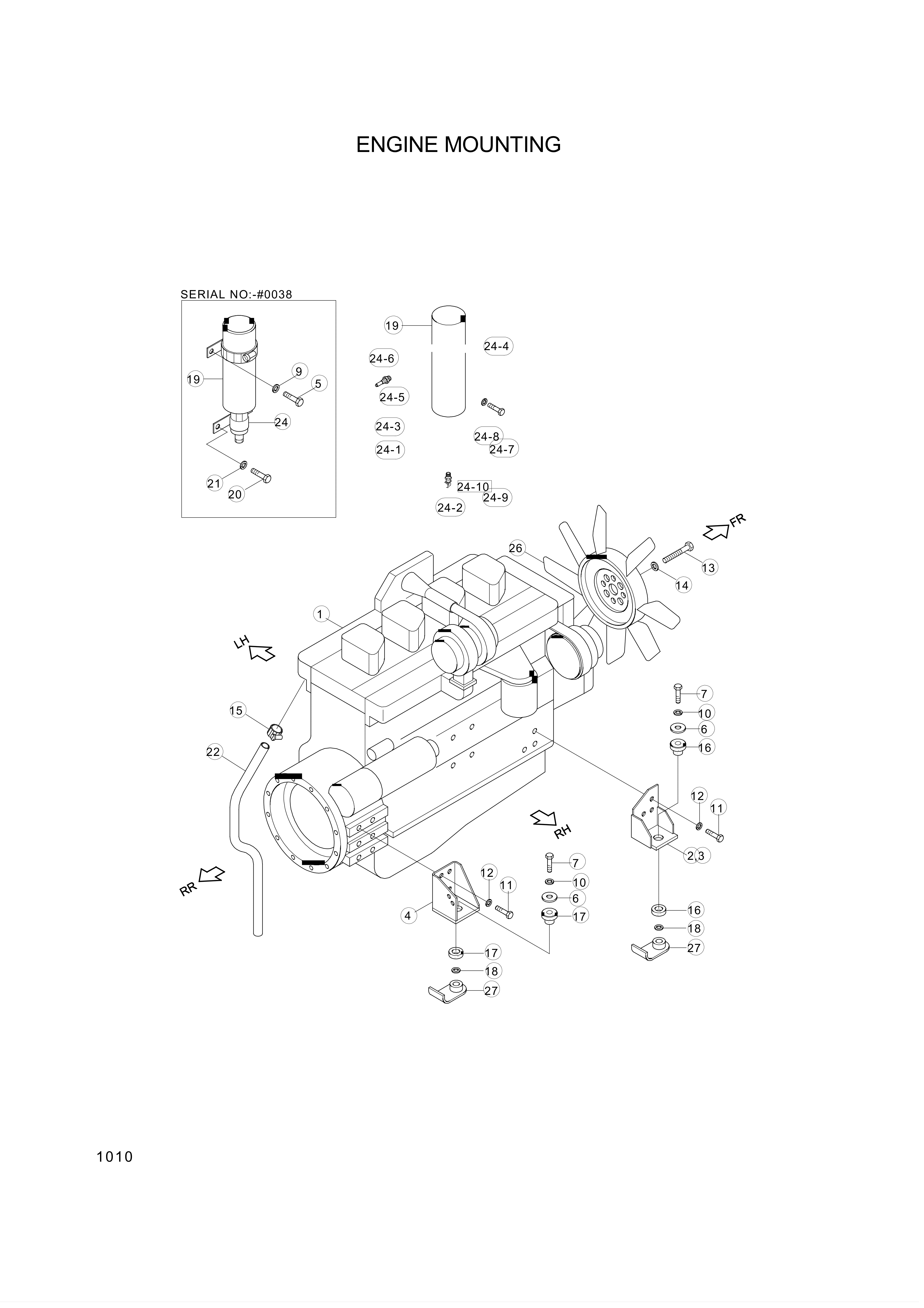 drawing for Hyundai Construction Equipment S441-220006 - WASHER-HARDEN (figure 4)