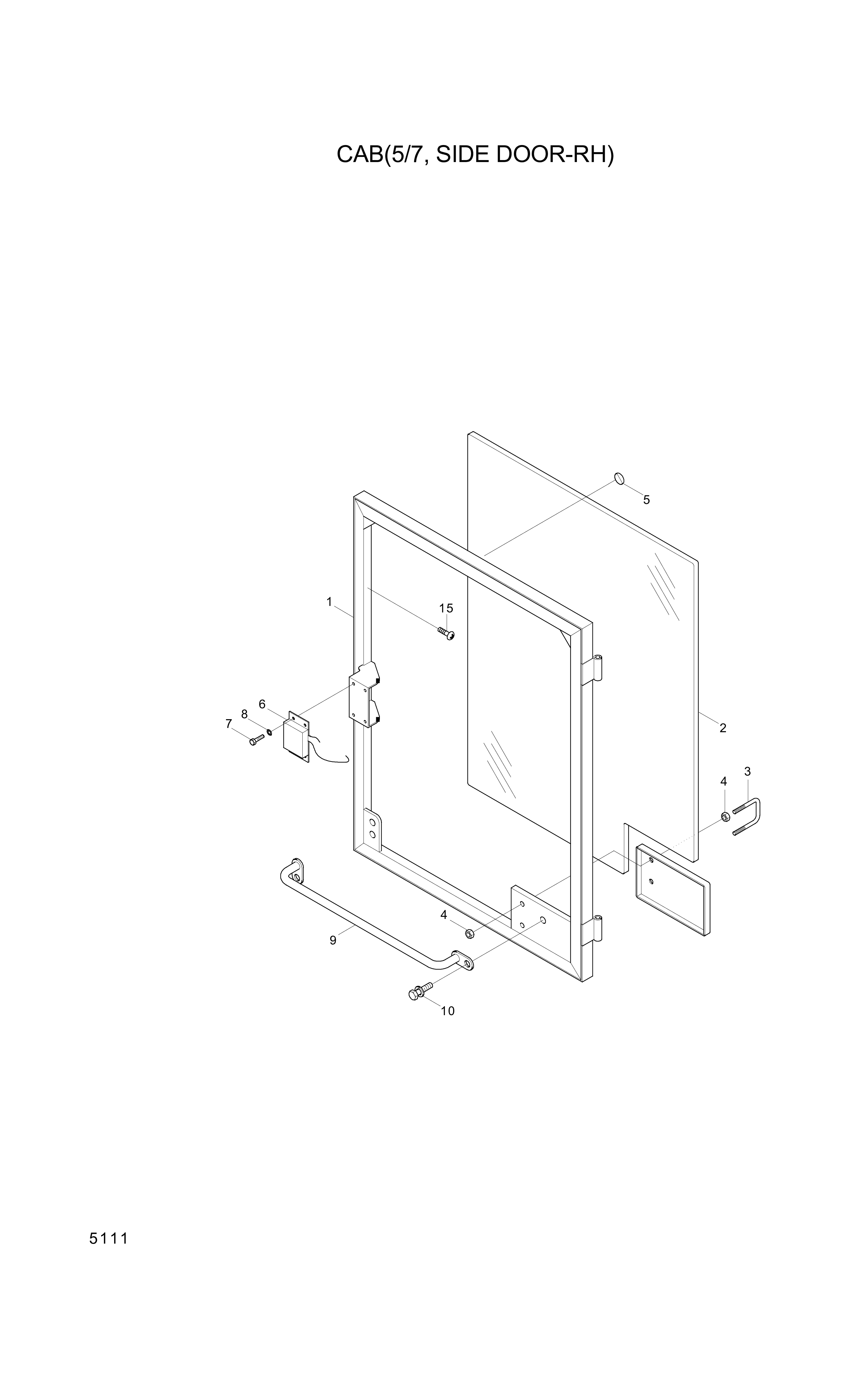 drawing for Hyundai Construction Equipment S175-050202 - BOLT-HEX,RD HD (figure 3)