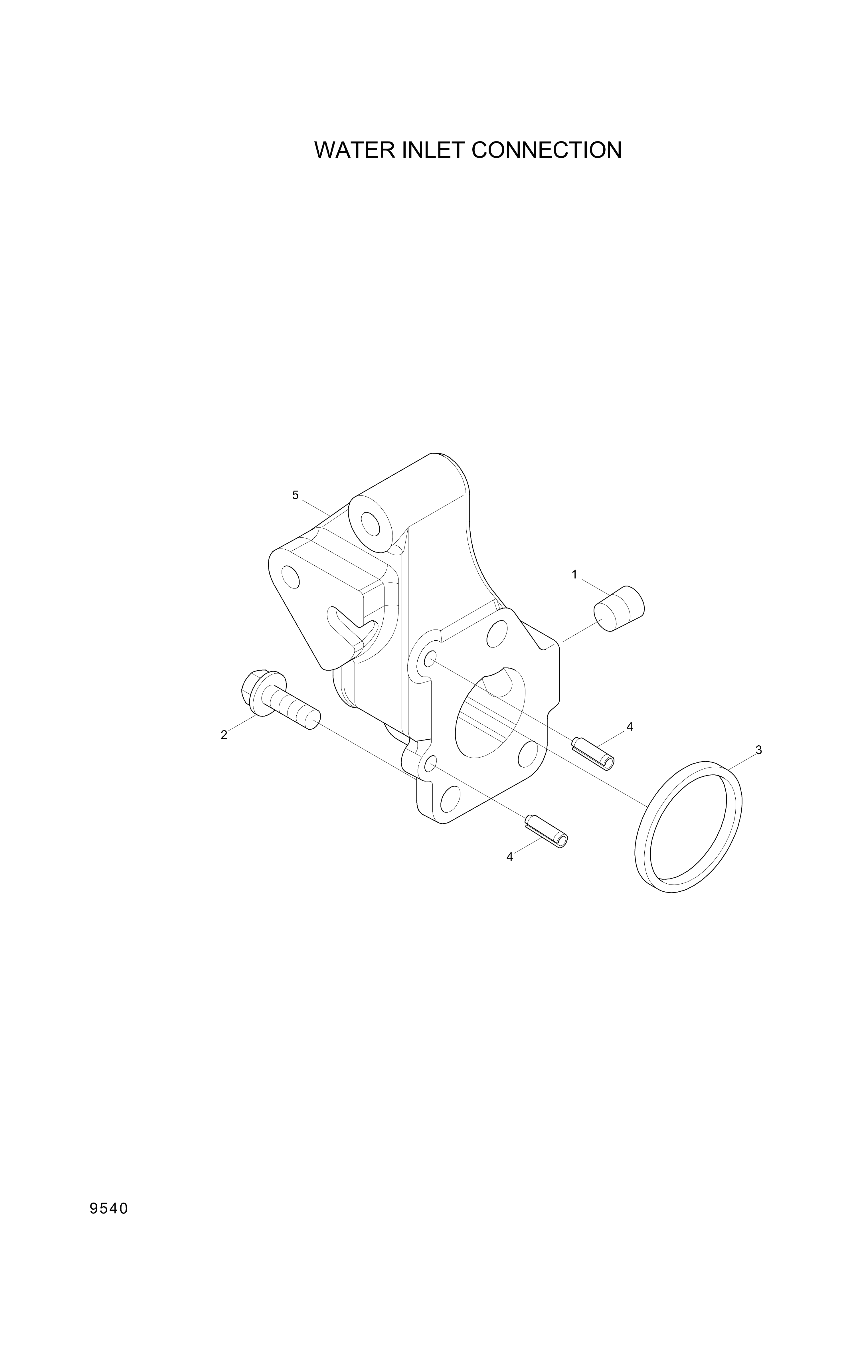 drawing for Hyundai Construction Equipment 131584 - PIN-ROLL (figure 2)