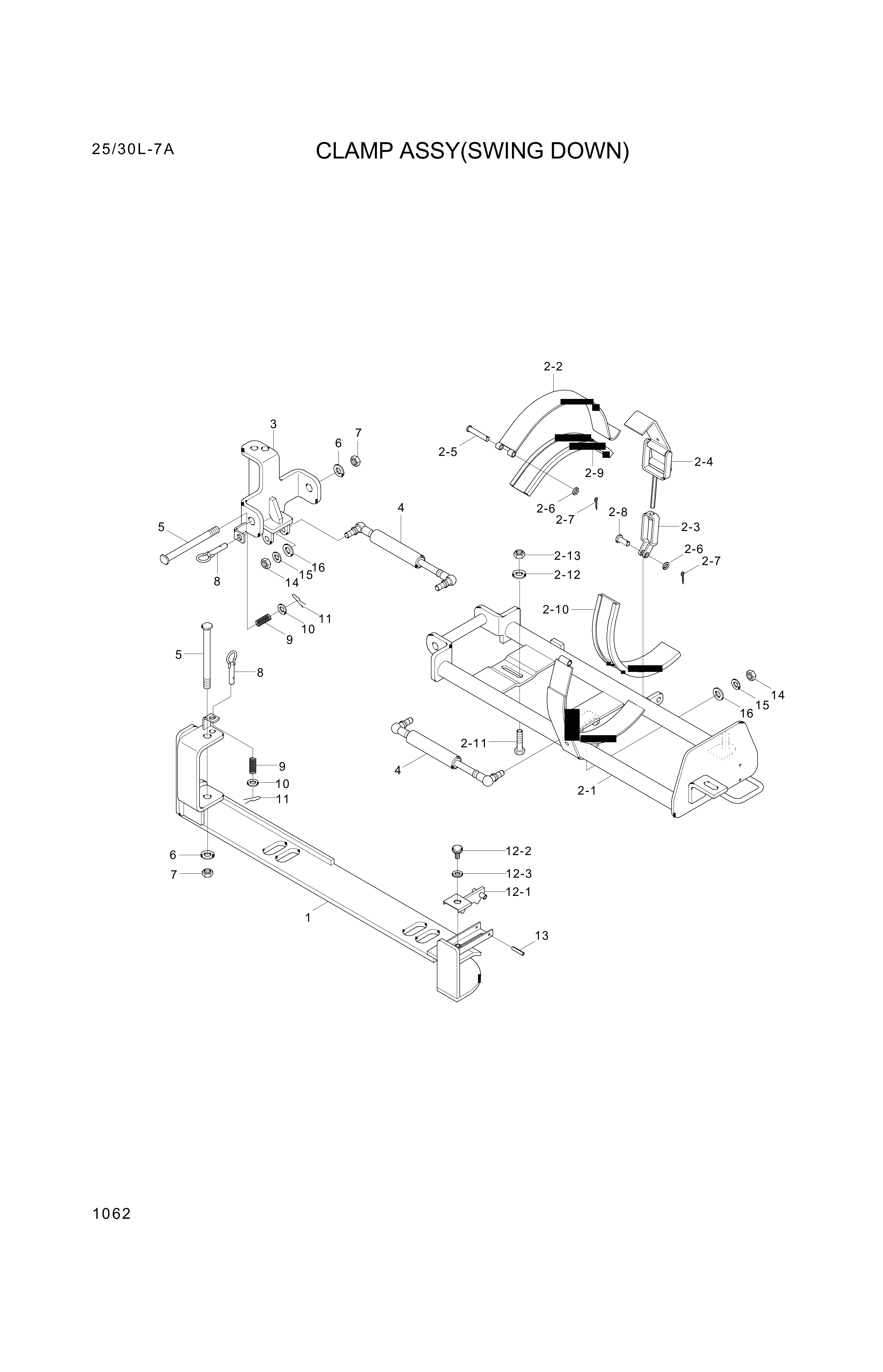 drawing for Hyundai Construction Equipment S461-250182 - PIN-SPLIT (figure 2)
