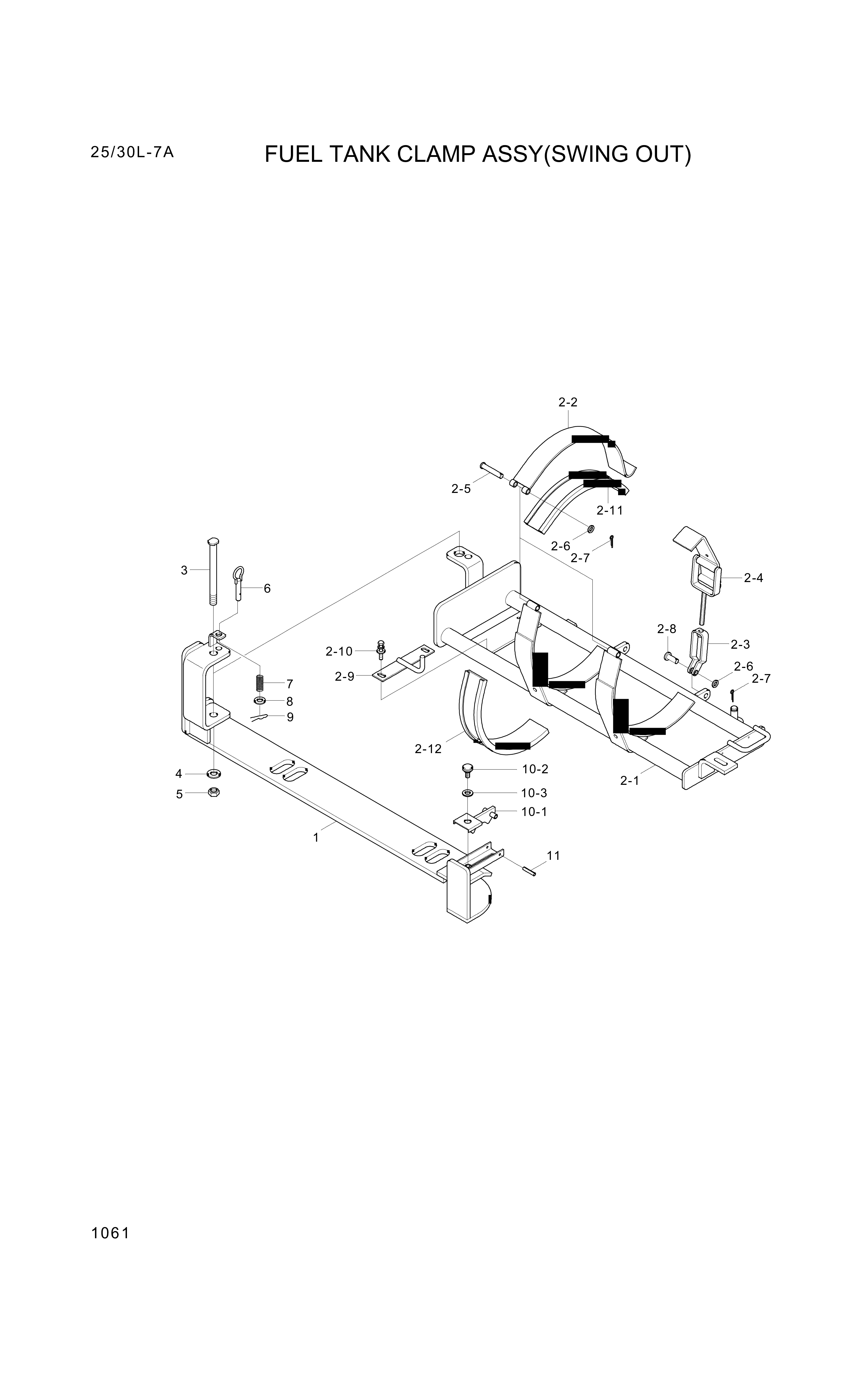 drawing for Hyundai Construction Equipment S461-250182 - PIN-SPLIT (figure 3)