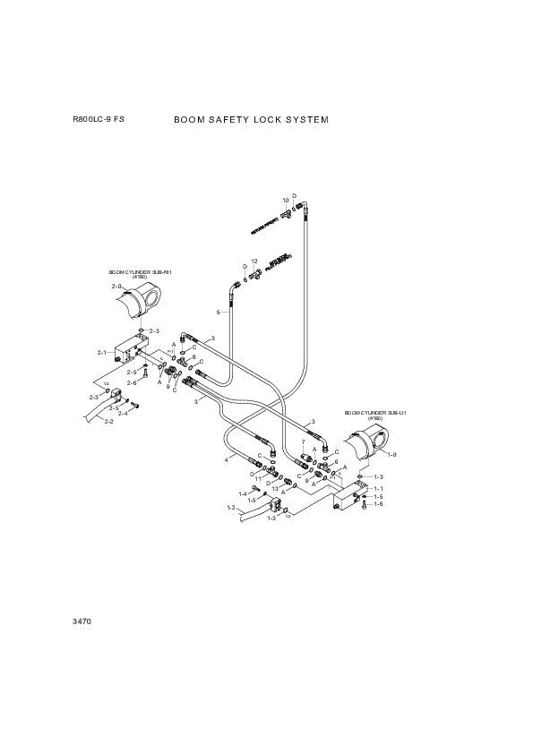 drawing for Hyundai Construction Equipment ZTAS-00003 - SEAL KIT (figure 2)