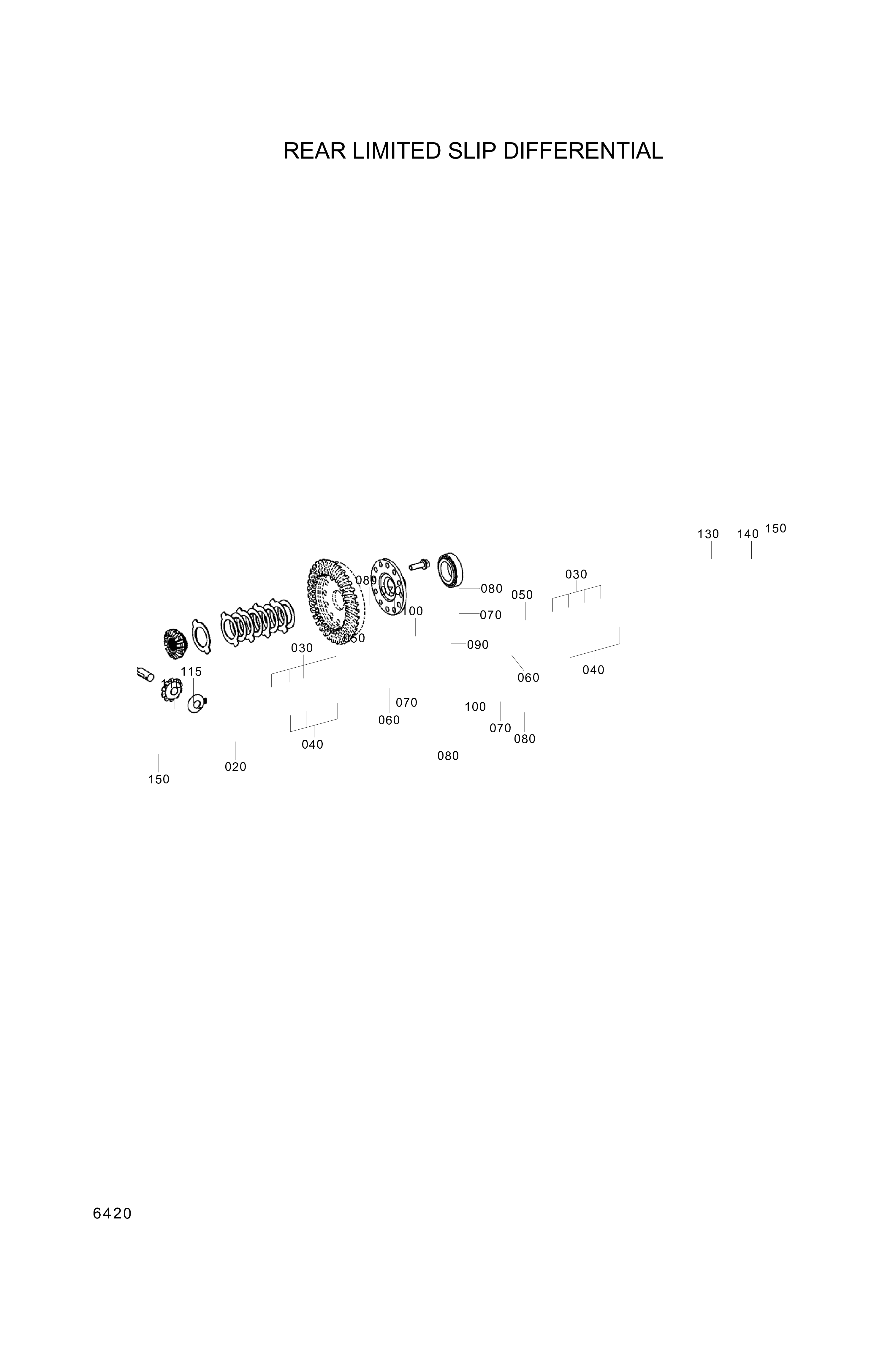 drawing for Hyundai Construction Equipment ZGAQ-02559 - AXLE-DIFF (figure 2)