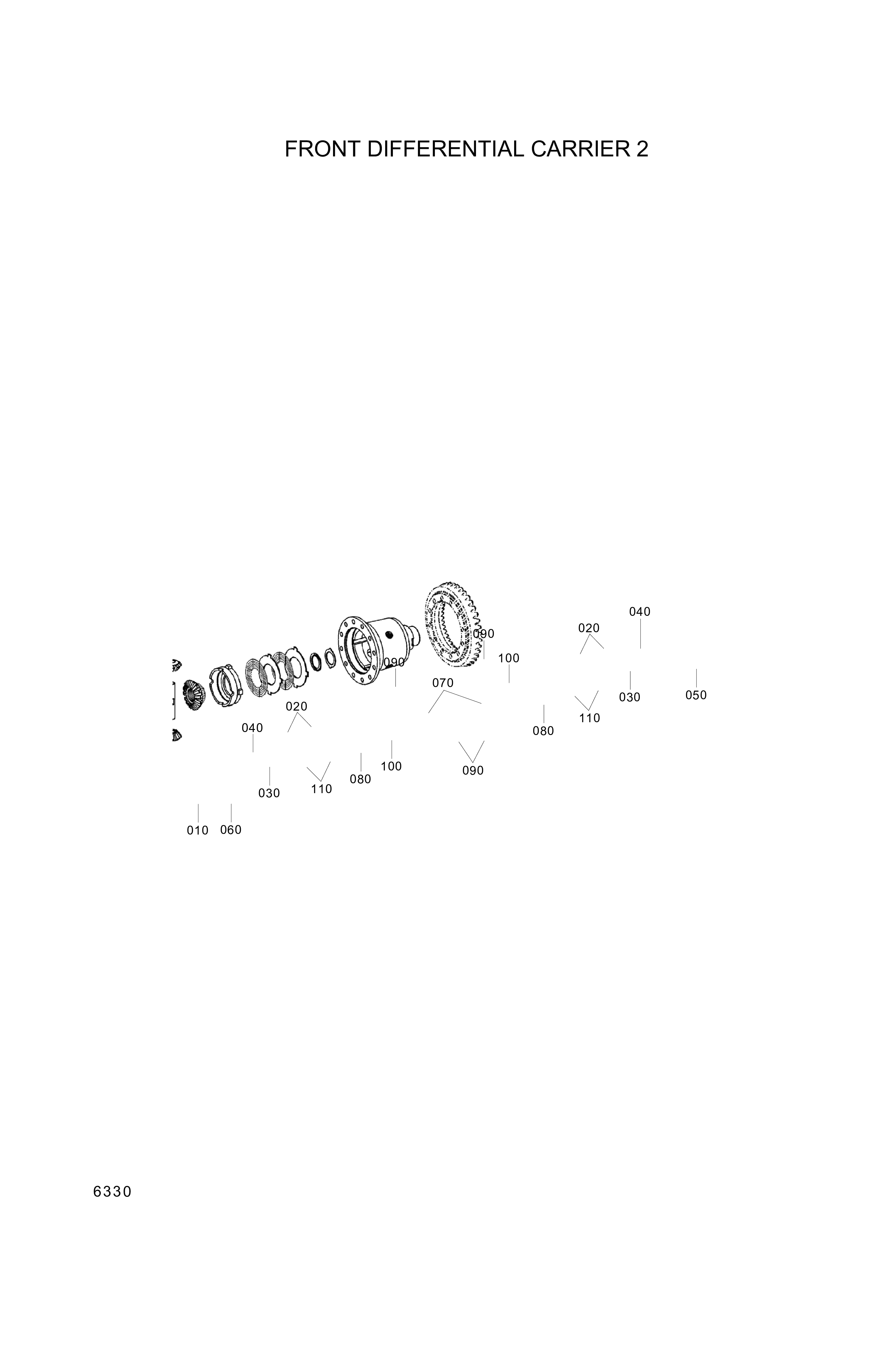 drawing for Hyundai Construction Equipment ZGAQ-02452 - DISC-STEEL 2.9 (figure 2)