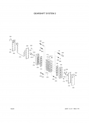 drawing for Hyundai Construction Equipment 4656-306-112 - BLOCK-VALVE (figure 5)