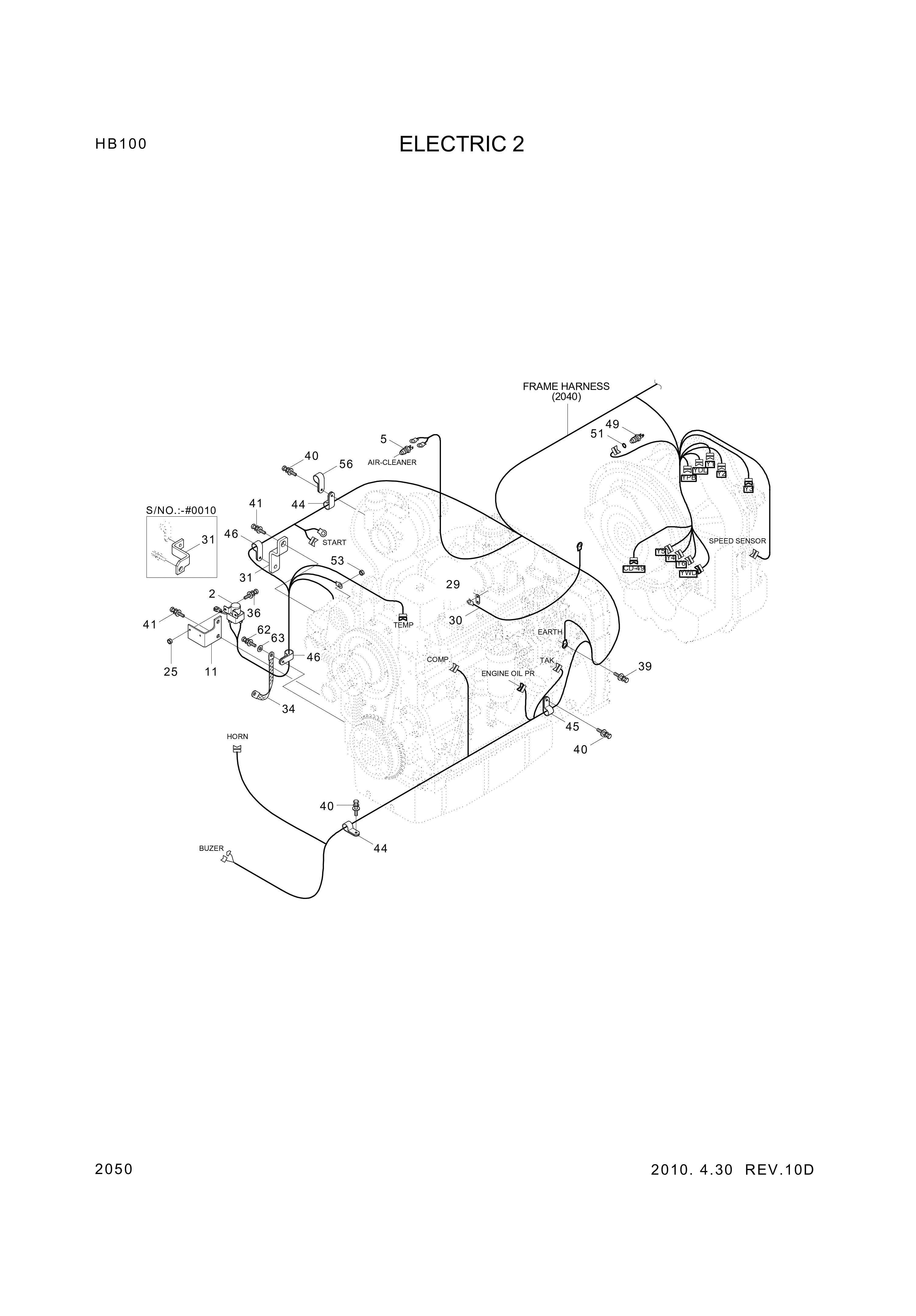 drawing for Hyundai Construction Equipment Y161-014001 - O-RING (figure 5)