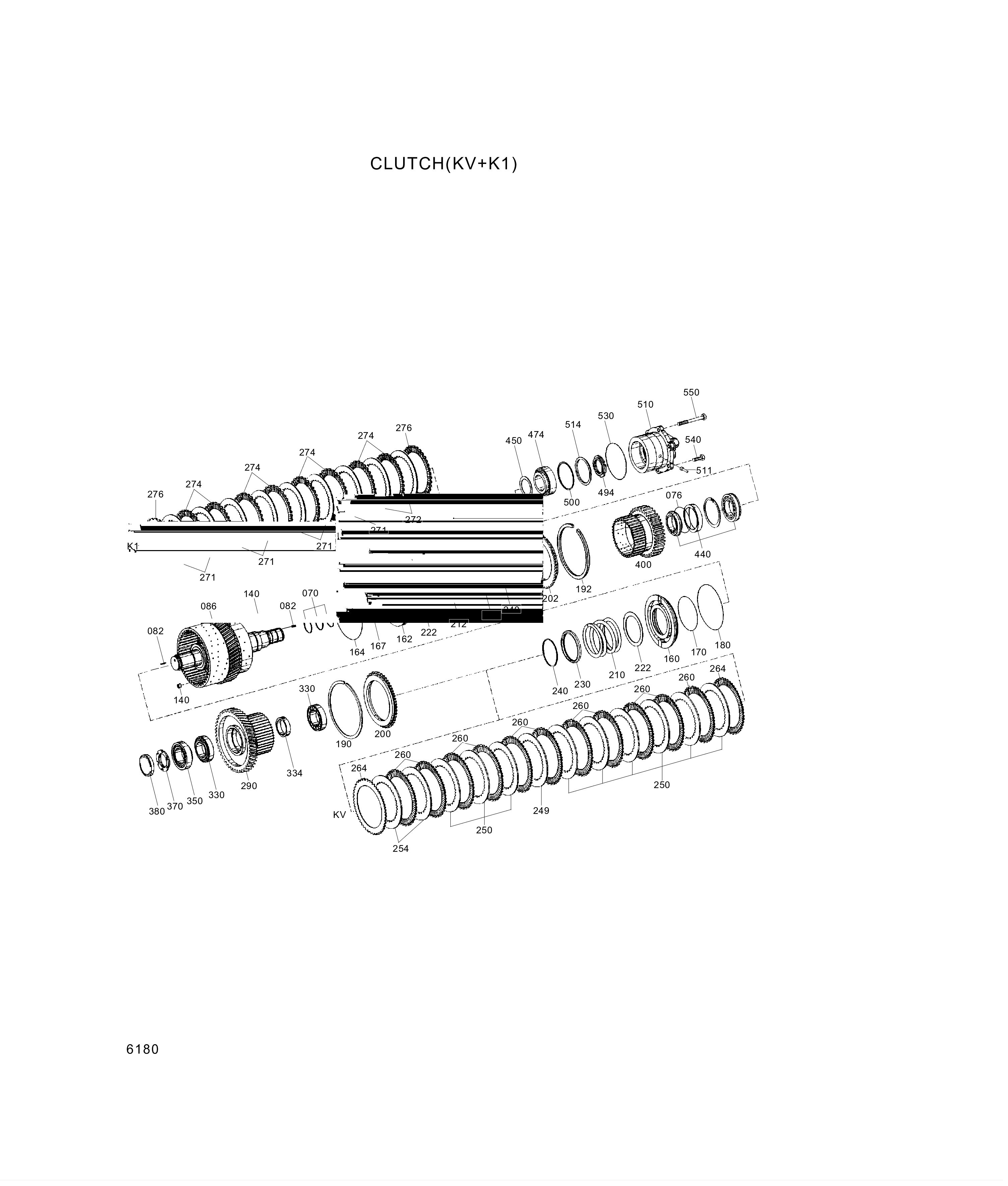 drawing for Hyundai Construction Equipment ZGAQ-00344 - COVER-CLUTCH (figure 1)