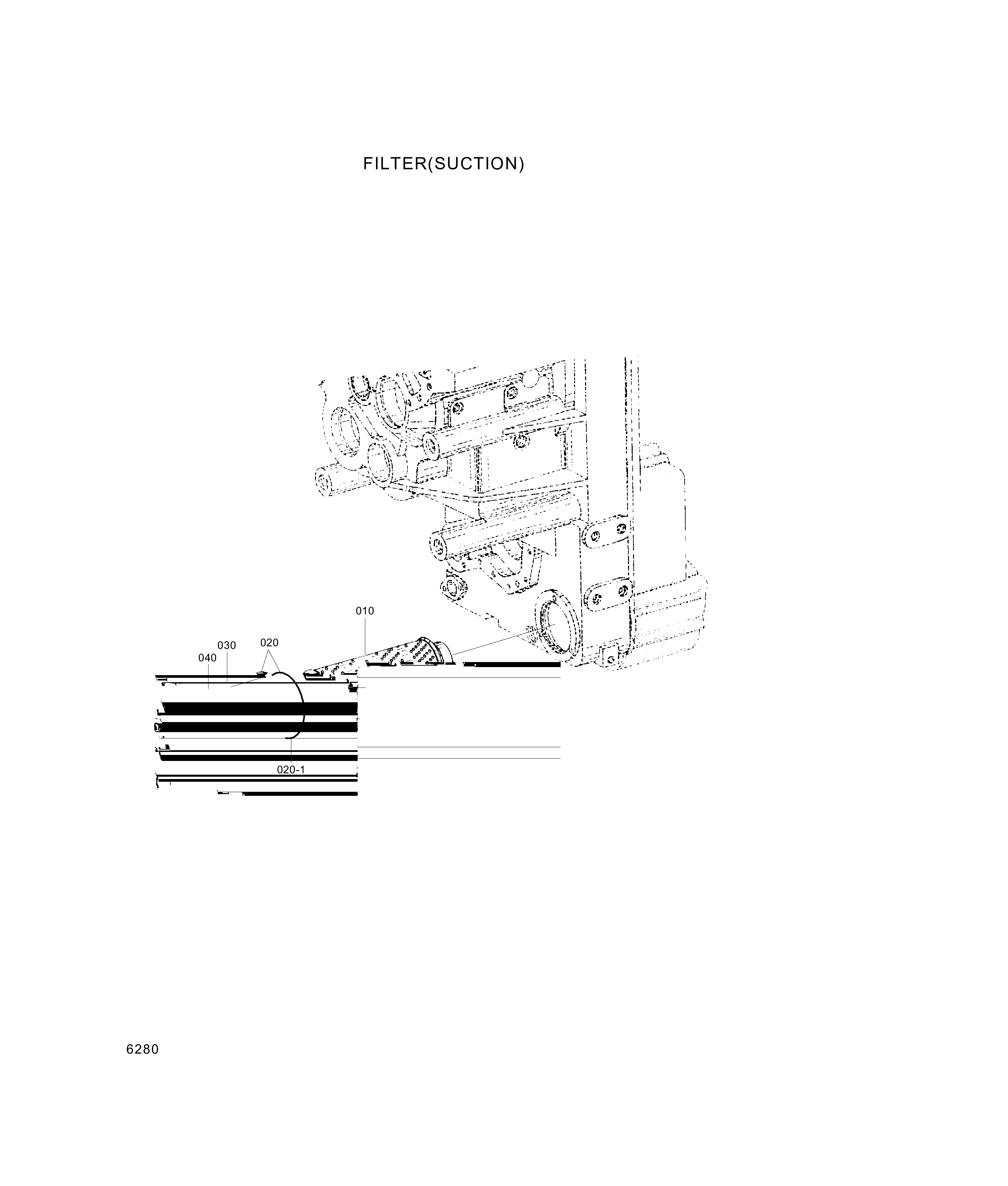 drawing for Hyundai Construction Equipment 0630001012 - WASHER (figure 5)