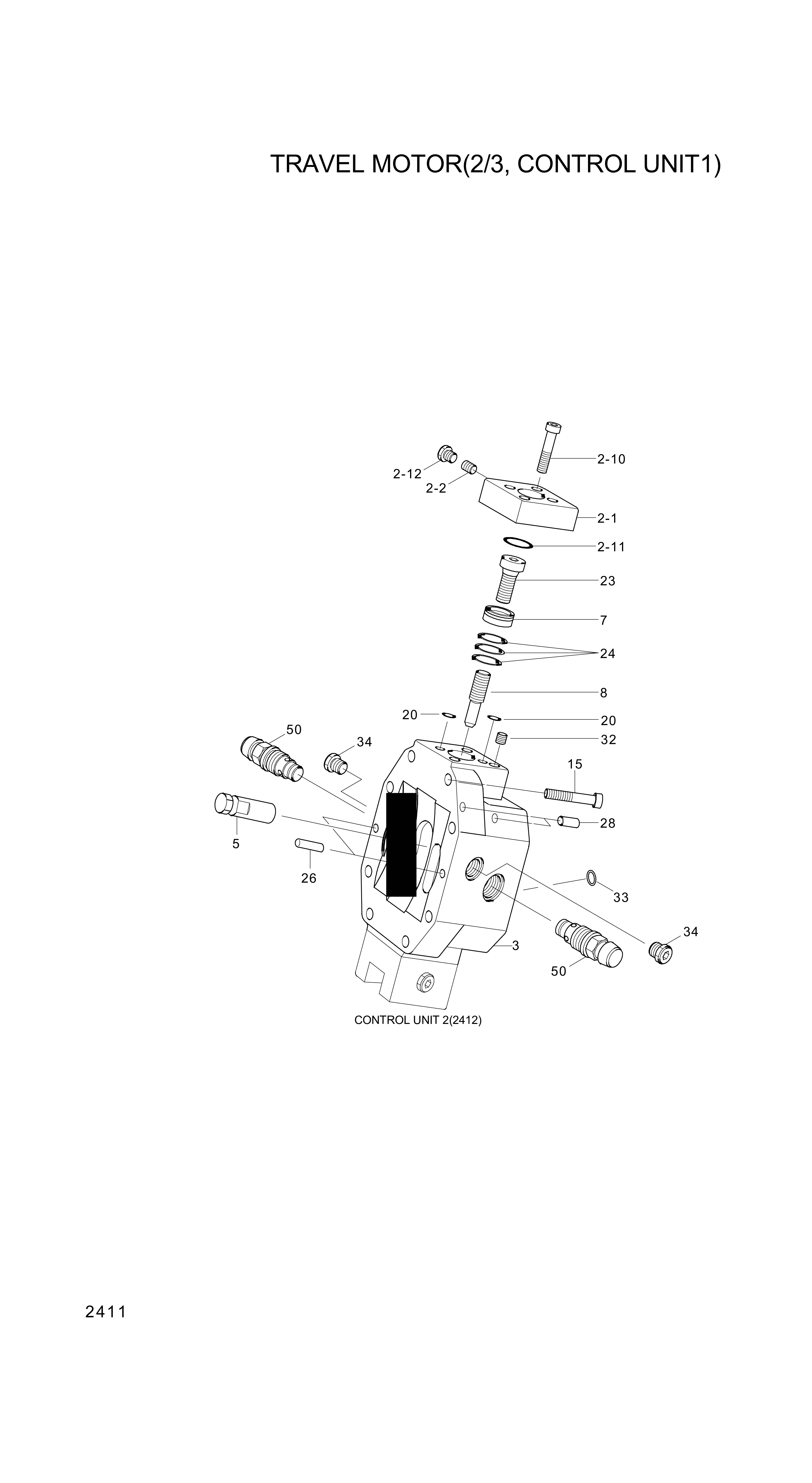 drawing for Hyundai Construction Equipment R902600501 - RELIEF VALVE (figure 1)