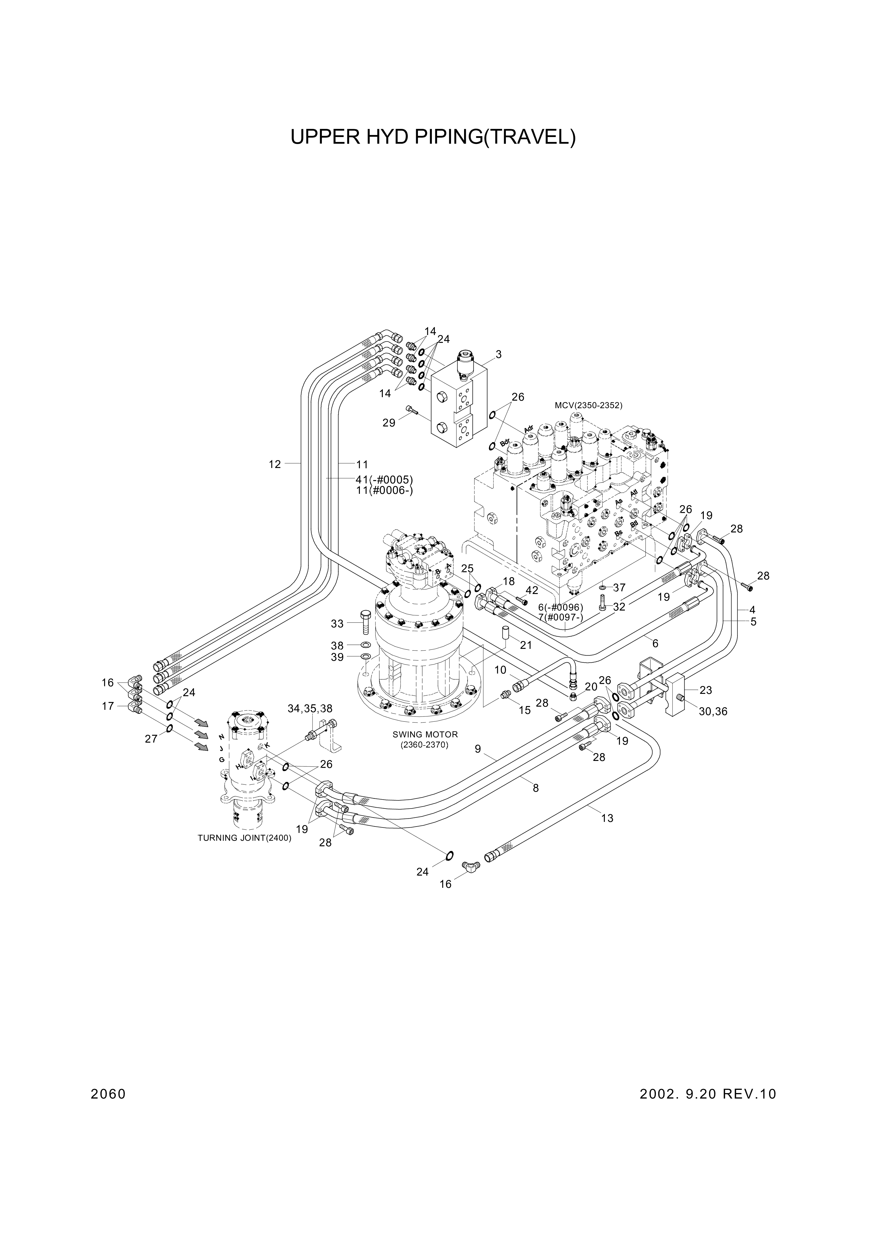 drawing for Hyundai Construction Equipment S207-201002 - NUT-HEX (figure 3)