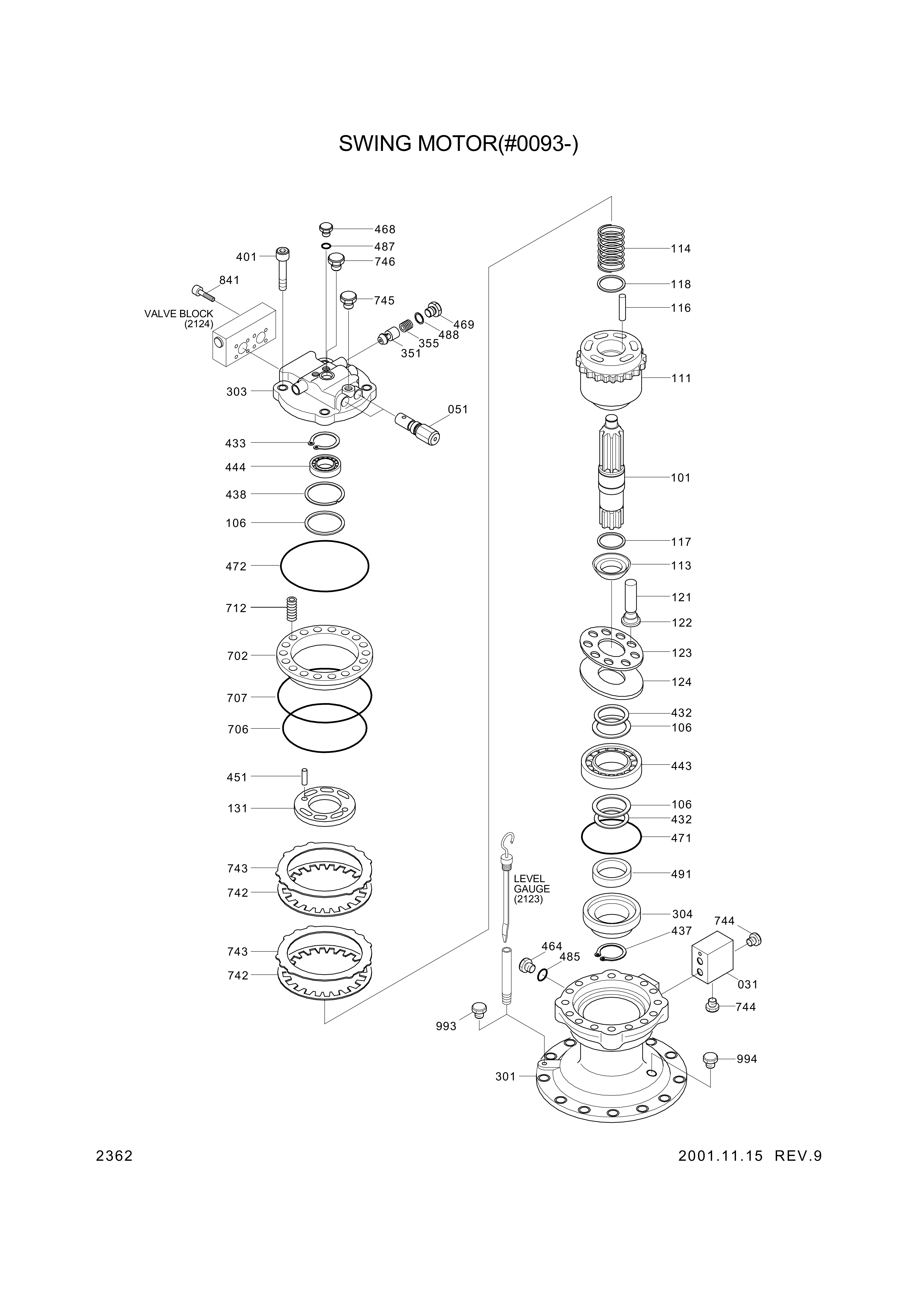 drawing for Hyundai Construction Equipment XKAH-00130 - PISTON-BRAKE (figure 3)