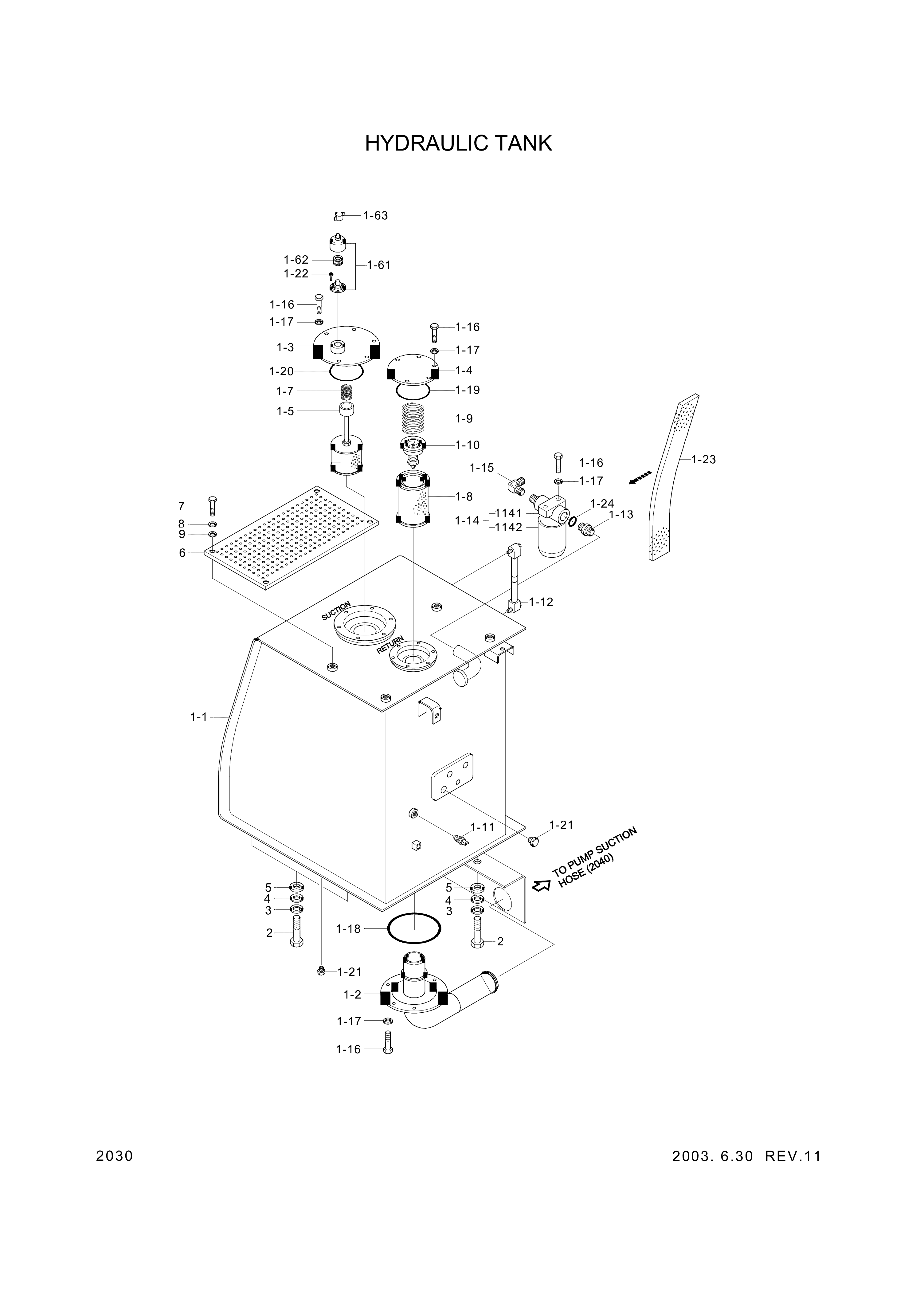 drawing for Hyundai Construction Equipment NFS7-01110 - ELEMENT (figure 4)