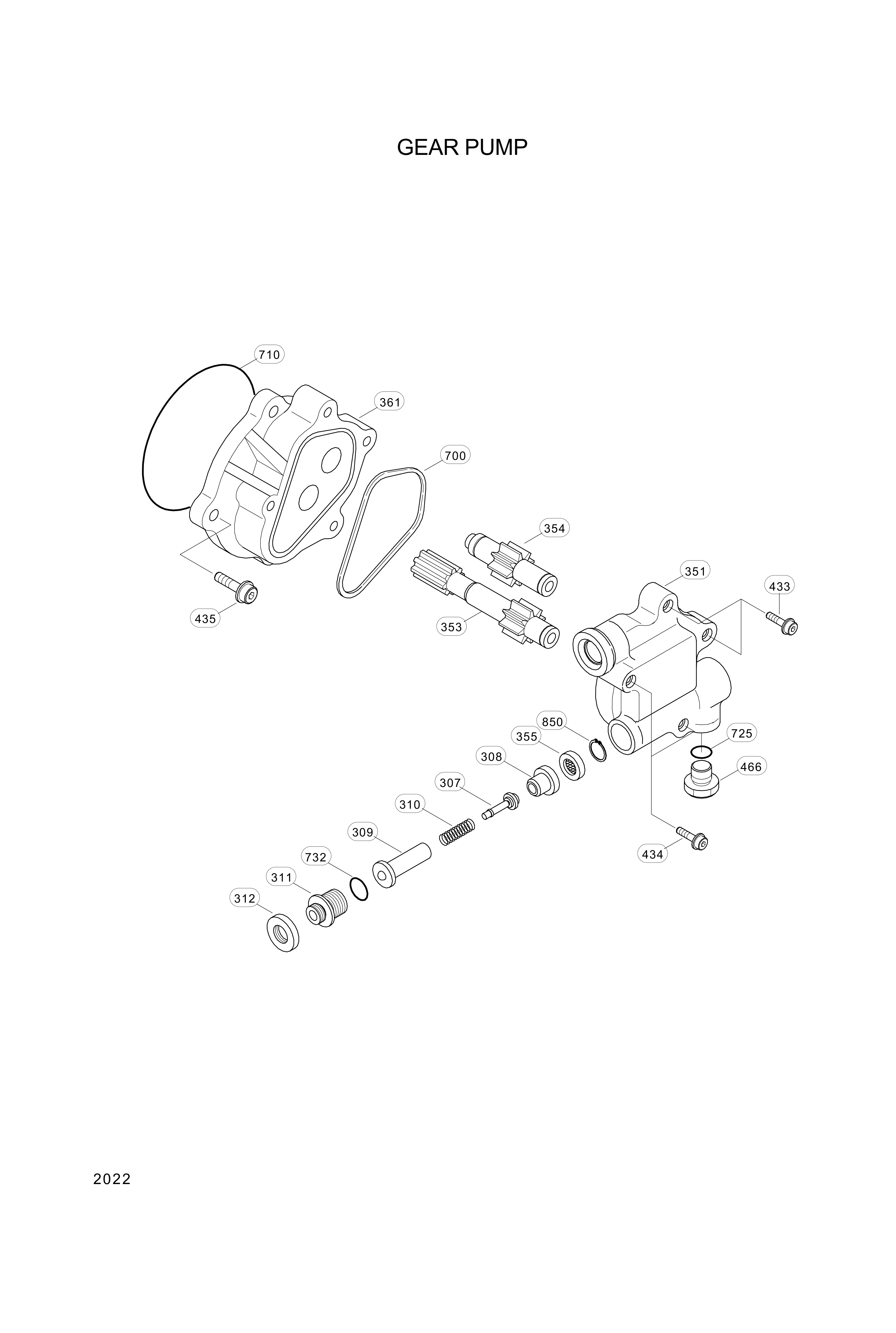 drawing for Hyundai Construction Equipment PFSBM855 - SOCKET-FLANGE (figure 2)