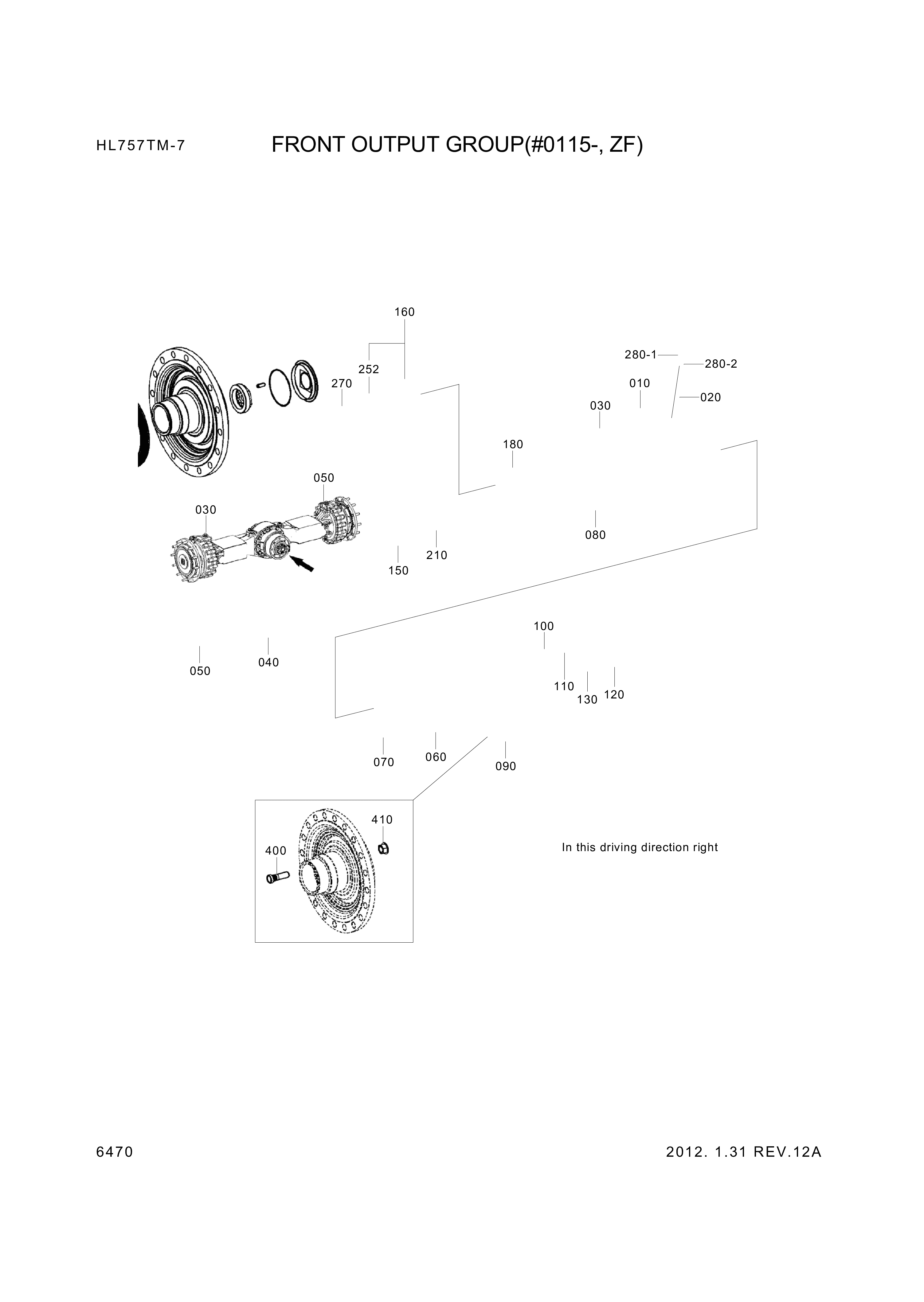 drawing for Hyundai Construction Equipment ZGAQ-02490 - NUT-ADJUST (figure 3)