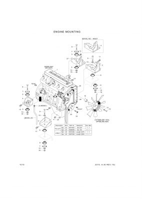 drawing for Hyundai Construction Equipment S205-241002 - NUT-HEX (figure 5)