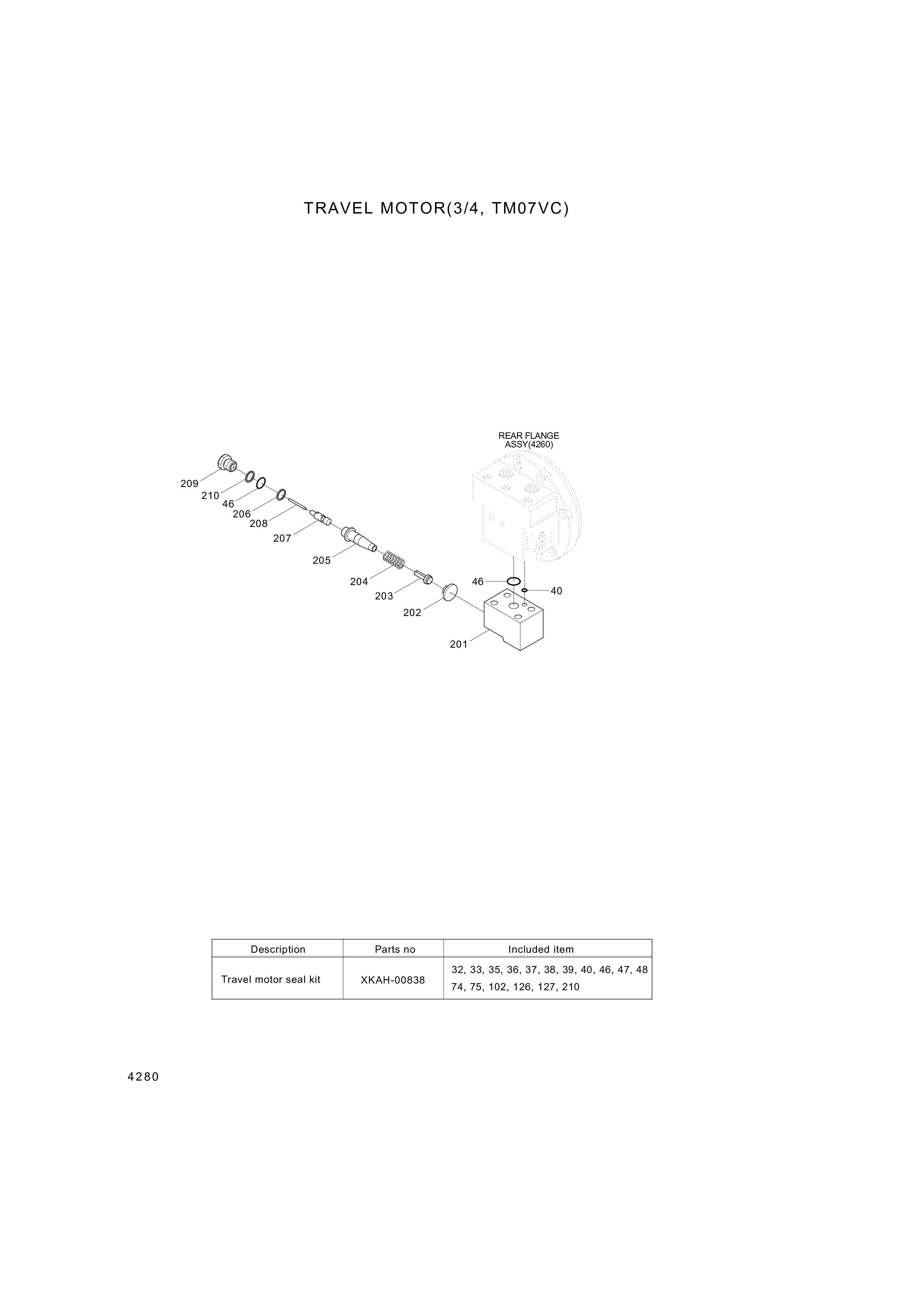 drawing for Hyundai Construction Equipment XJDB-00031 - RING-BACKUP (figure 2)