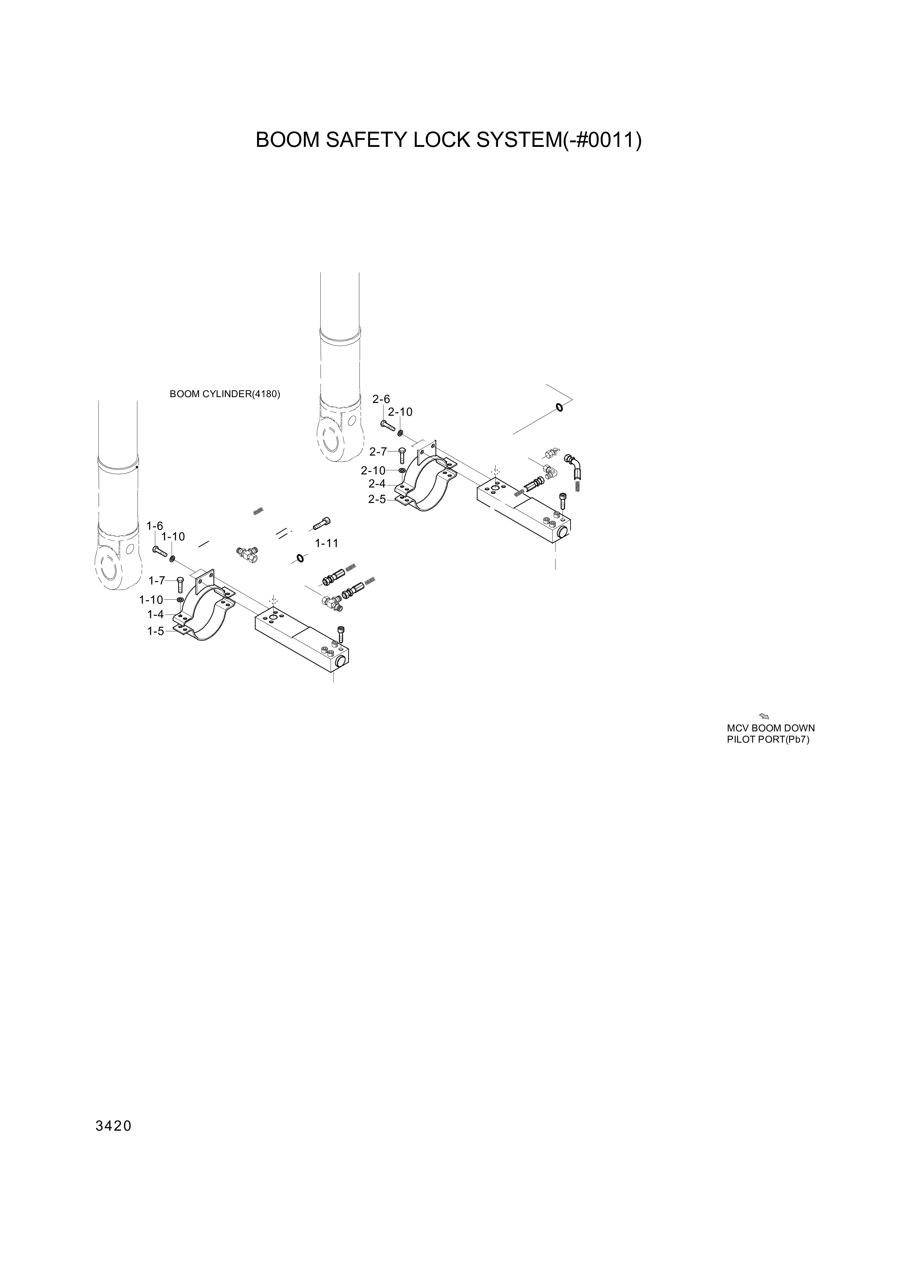 drawing for Hyundai Construction Equipment S017-120652 - BOLT-HEX (figure 2)