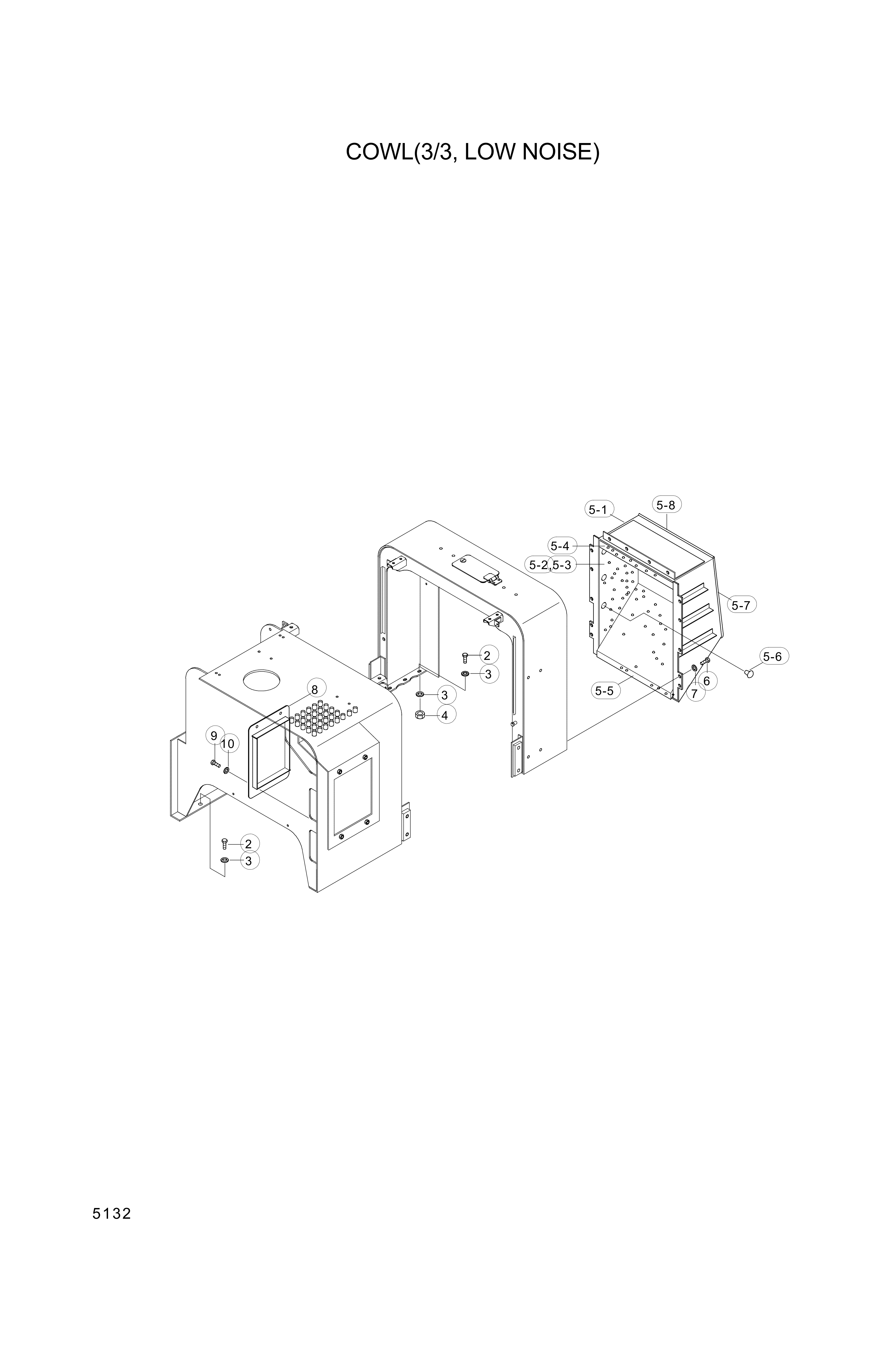 drawing for Hyundai Construction Equipment 74L3-11500 - SPONGE-LH (figure 1)