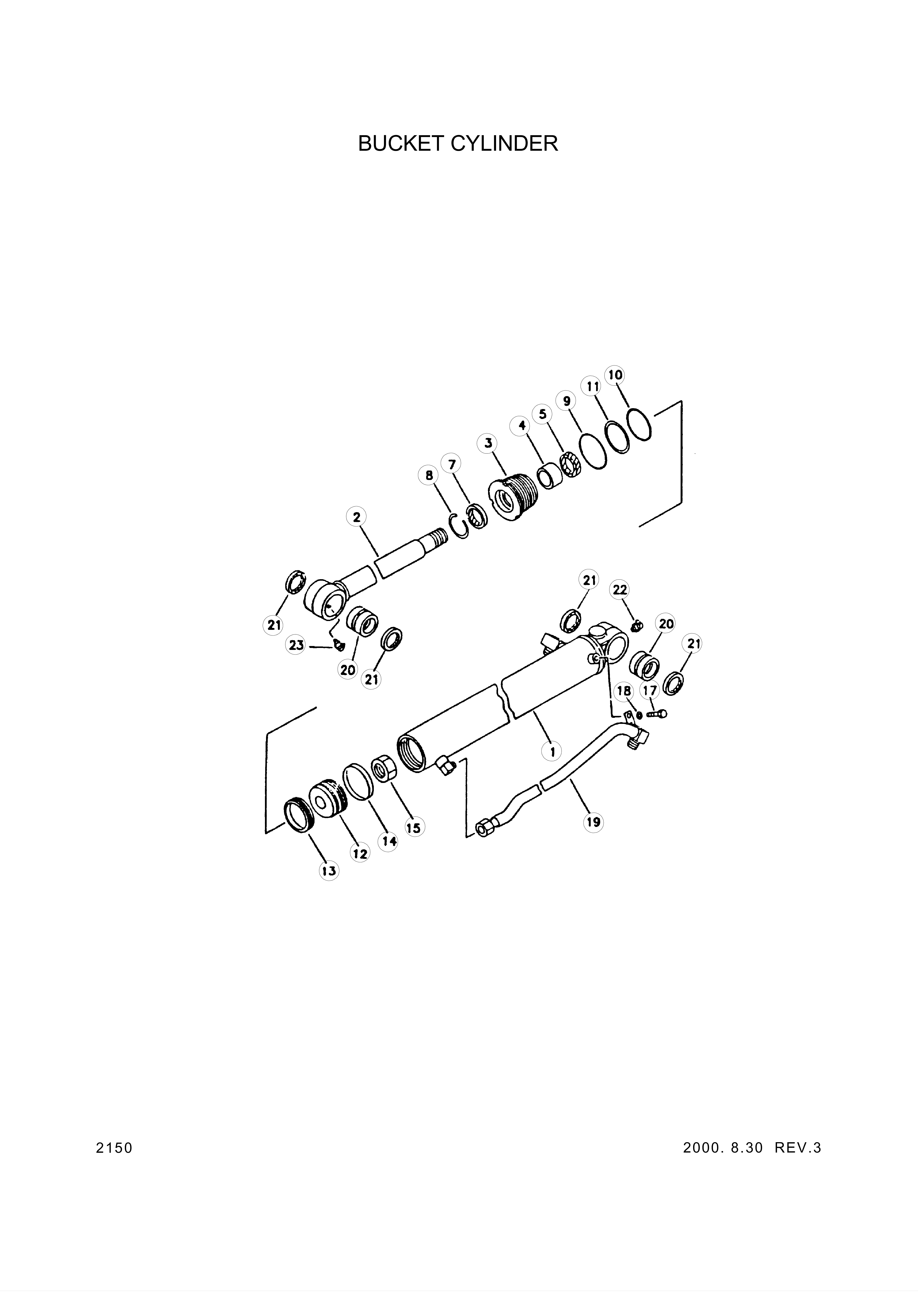 drawing for Hyundai Construction Equipment 340-25 - BOLT (figure 1)