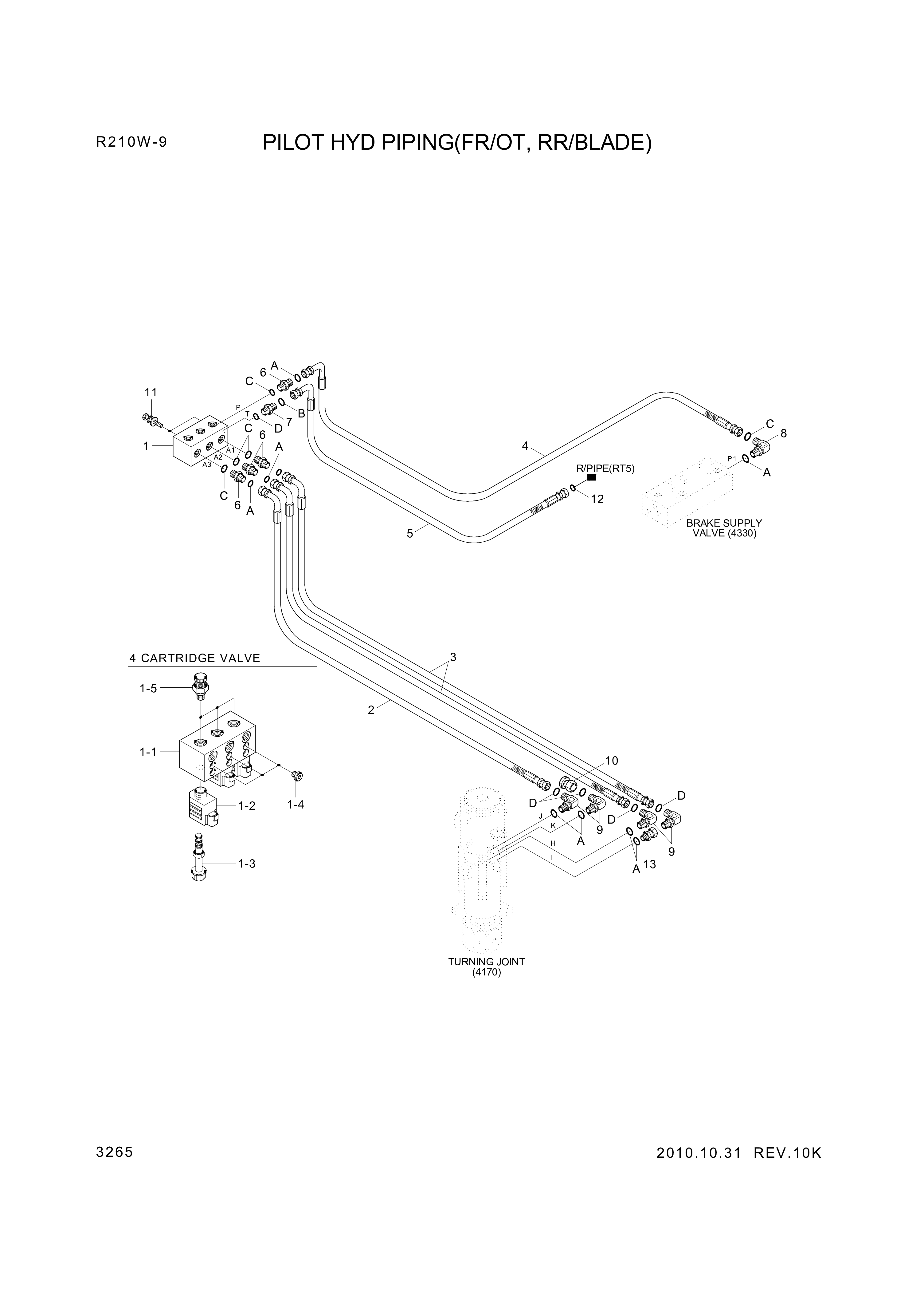 drawing for Hyundai Construction Equipment PF1/8 - PLUG (figure 4)