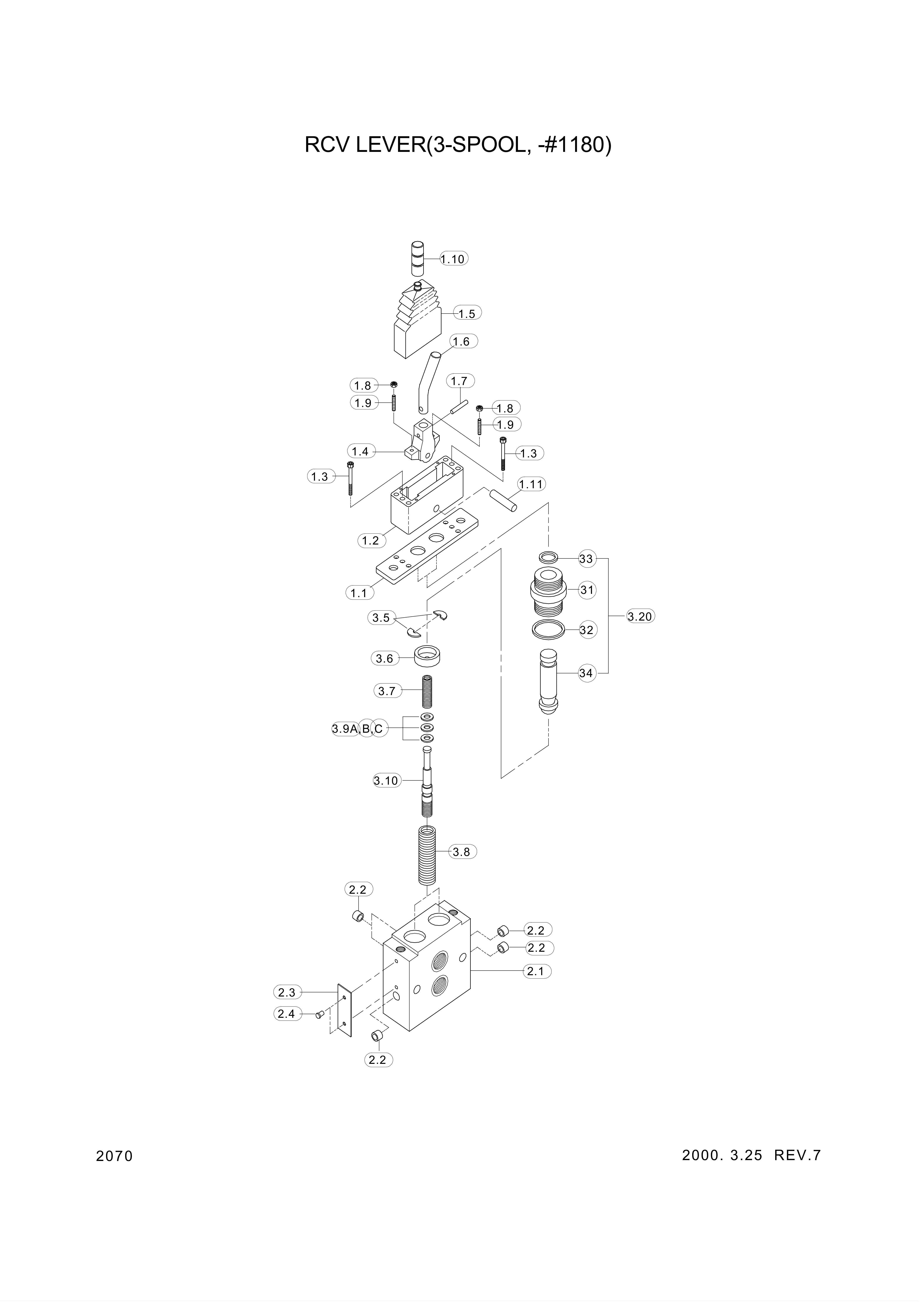 drawing for Hyundai Construction Equipment 19691700 - HOUSING (figure 1)