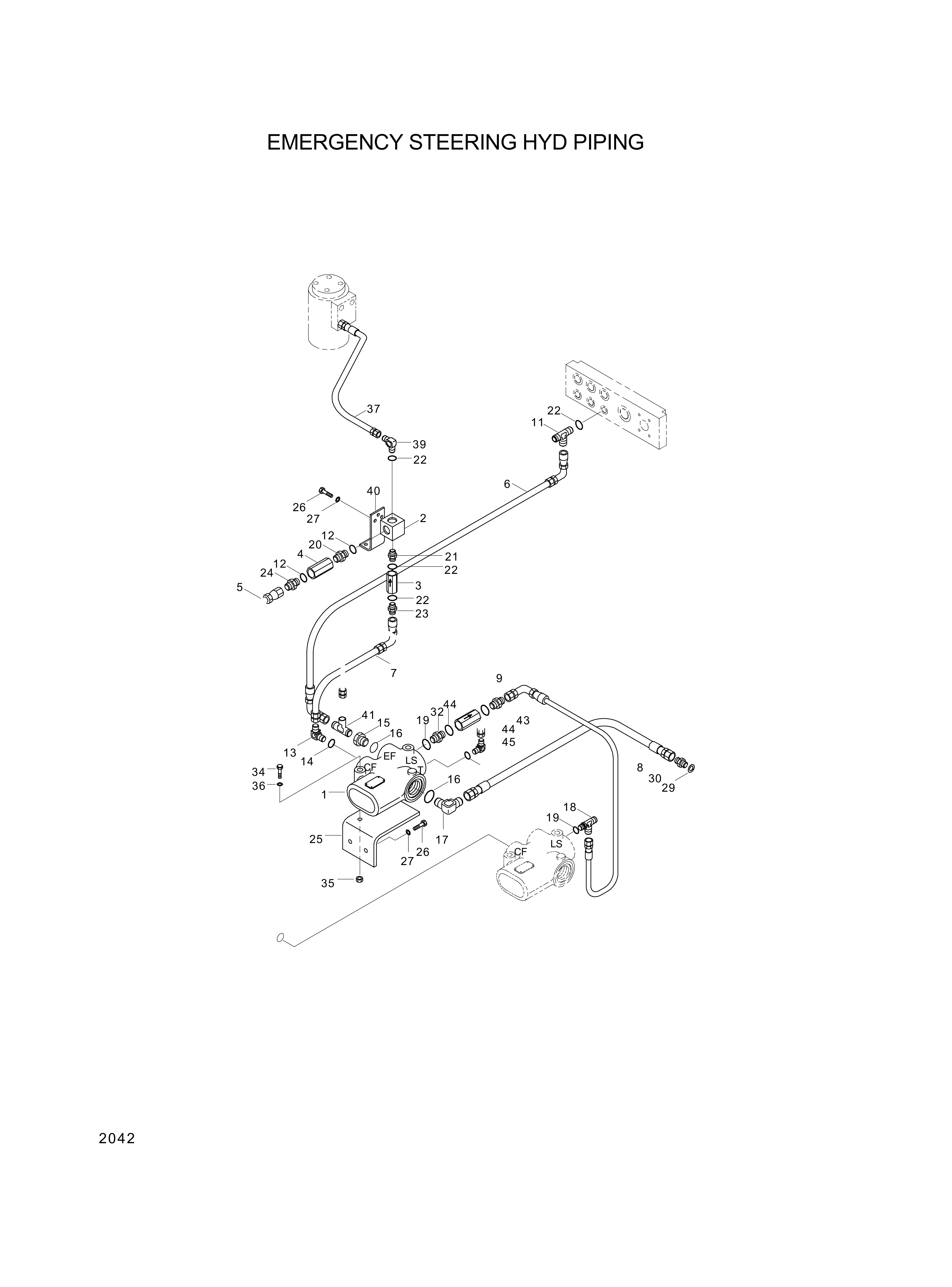 drawing for Hyundai Construction Equipment 34L4-01180 - BRACKET (figure 2)