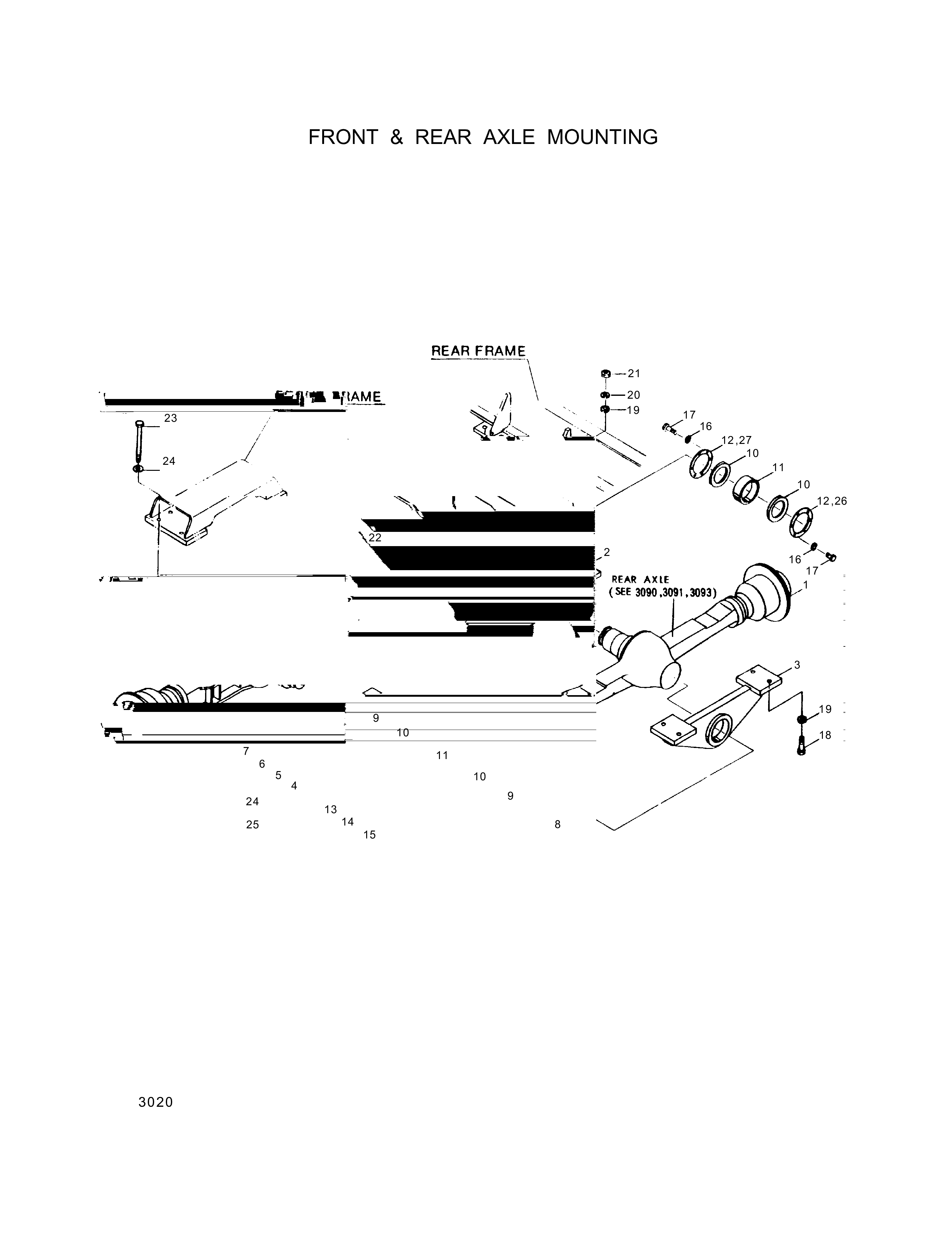 drawing for Hyundai Construction Equipment 81LB-20040 - SUPPORT-FR RH (figure 1)