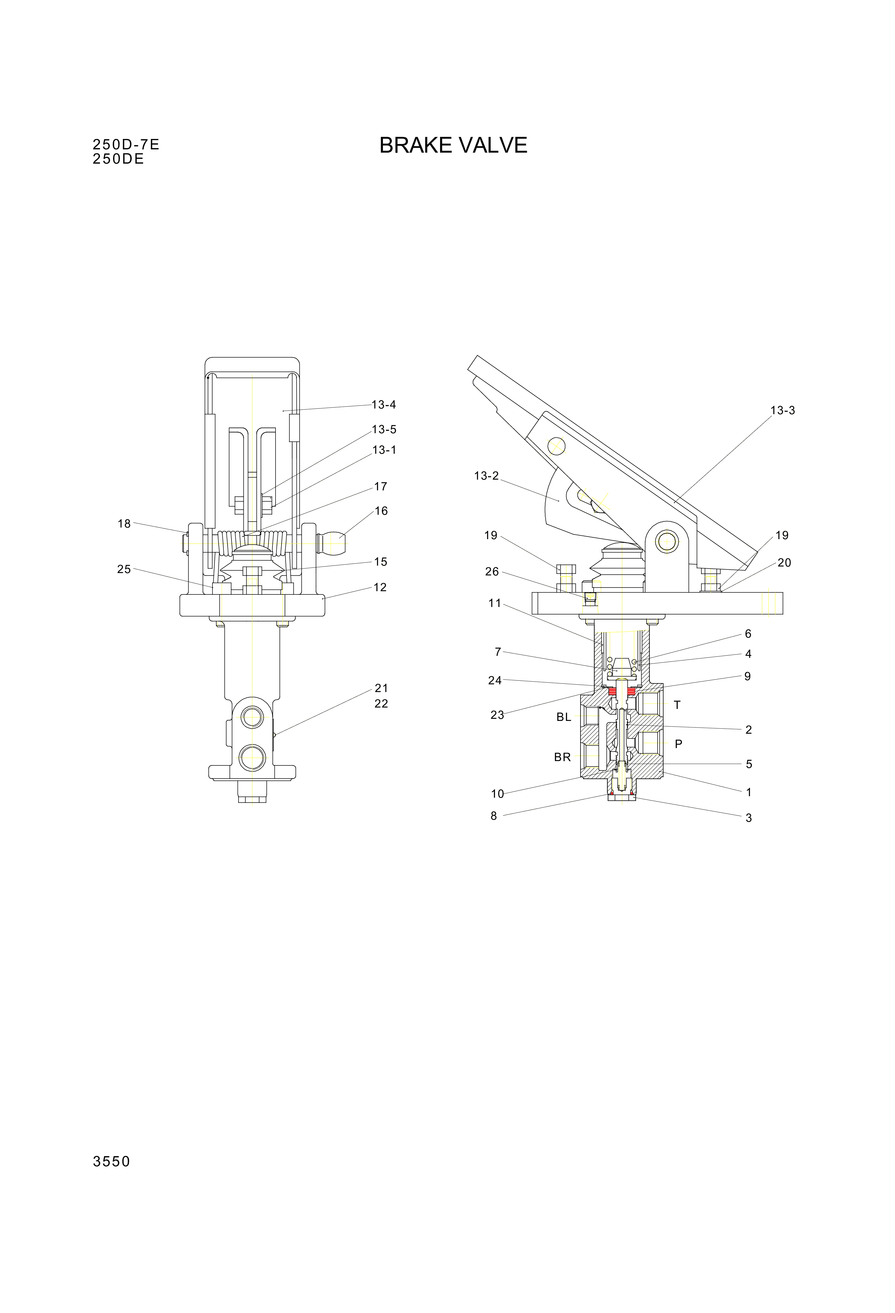 drawing for Hyundai Construction Equipment XKAK-00021 - SPOOL (figure 5)